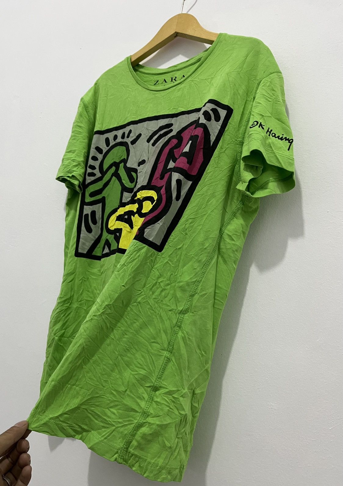 Keith Haring Vintage Keith Haring x Zara Rare t-shirt Size US M / EU 48-50 / 2 - 4 Thumbnail