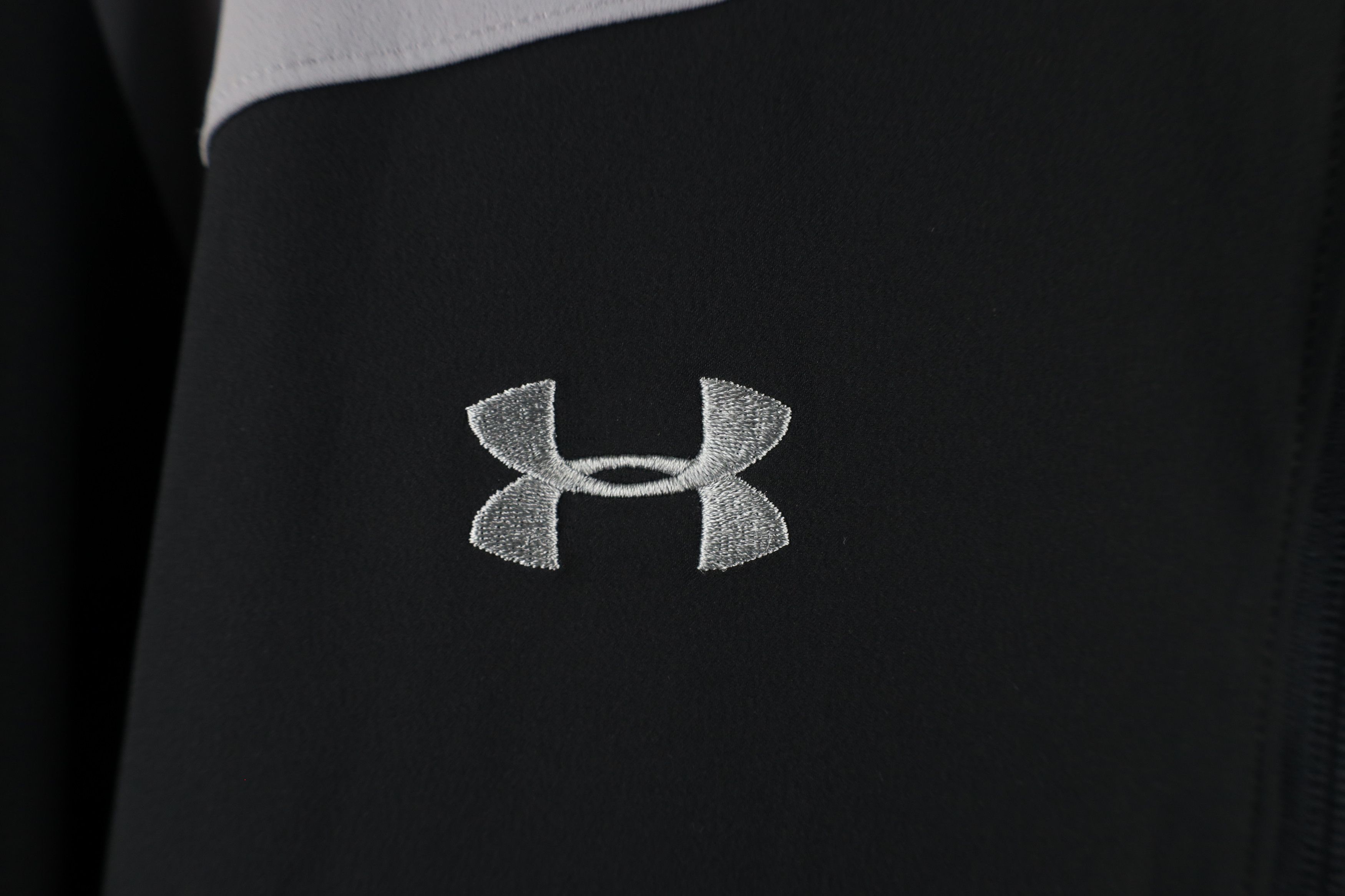 Under Armour × Vintage Under Armour Short Sleeve Half Zip Pullover Jacket Black Size US L / EU 52-54 / 3 - 4 Thumbnail