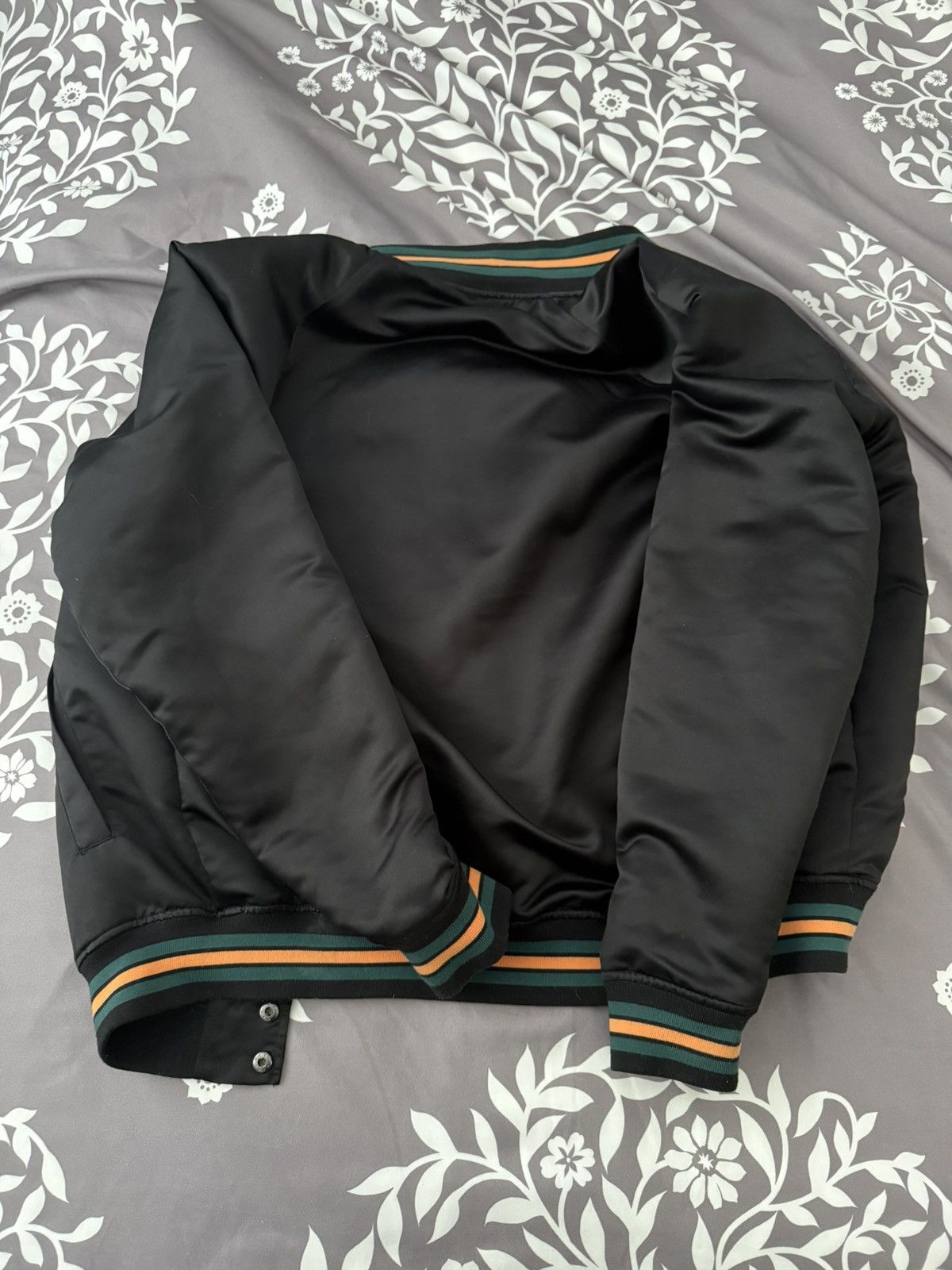 Midnight Organic Midnight Organic Healthy Black Varsity Jacket Size US L / EU 52-54 / 3 - 4 Thumbnail