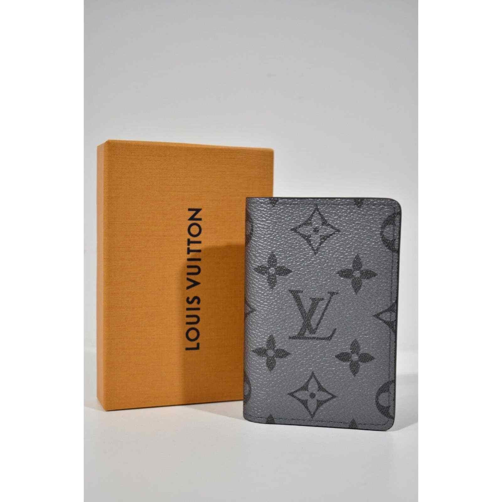 Louis Vuitton Louis Vuitton Silver Monogram Logo Pocket Organizer Wallet Size ONE SIZE - 2 Thumbnail