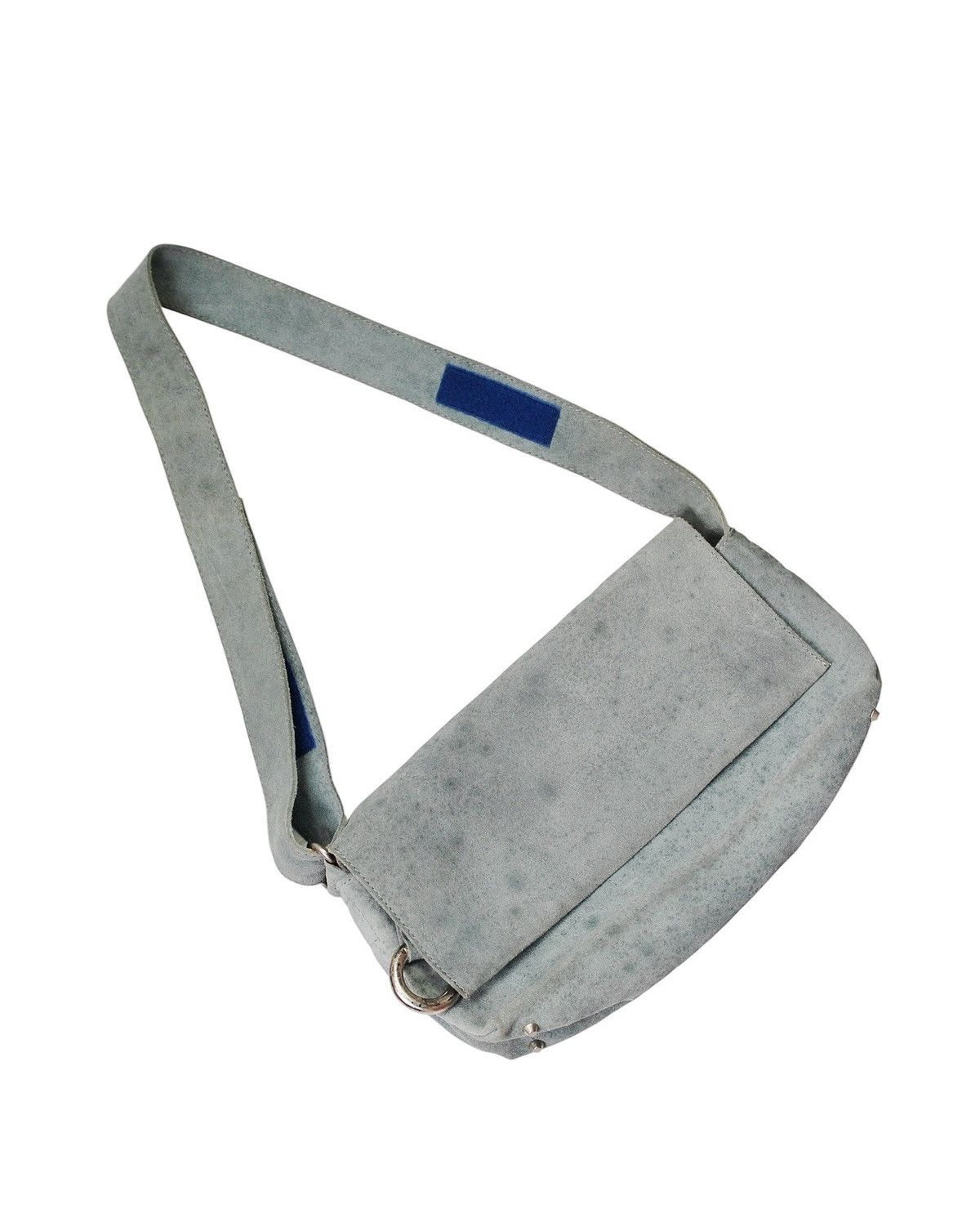Designer 2000S SEQUOIA PARIS SUEDE SHOULDER BAG - MINT GREEN Size ONE SIZE - 4 Thumbnail