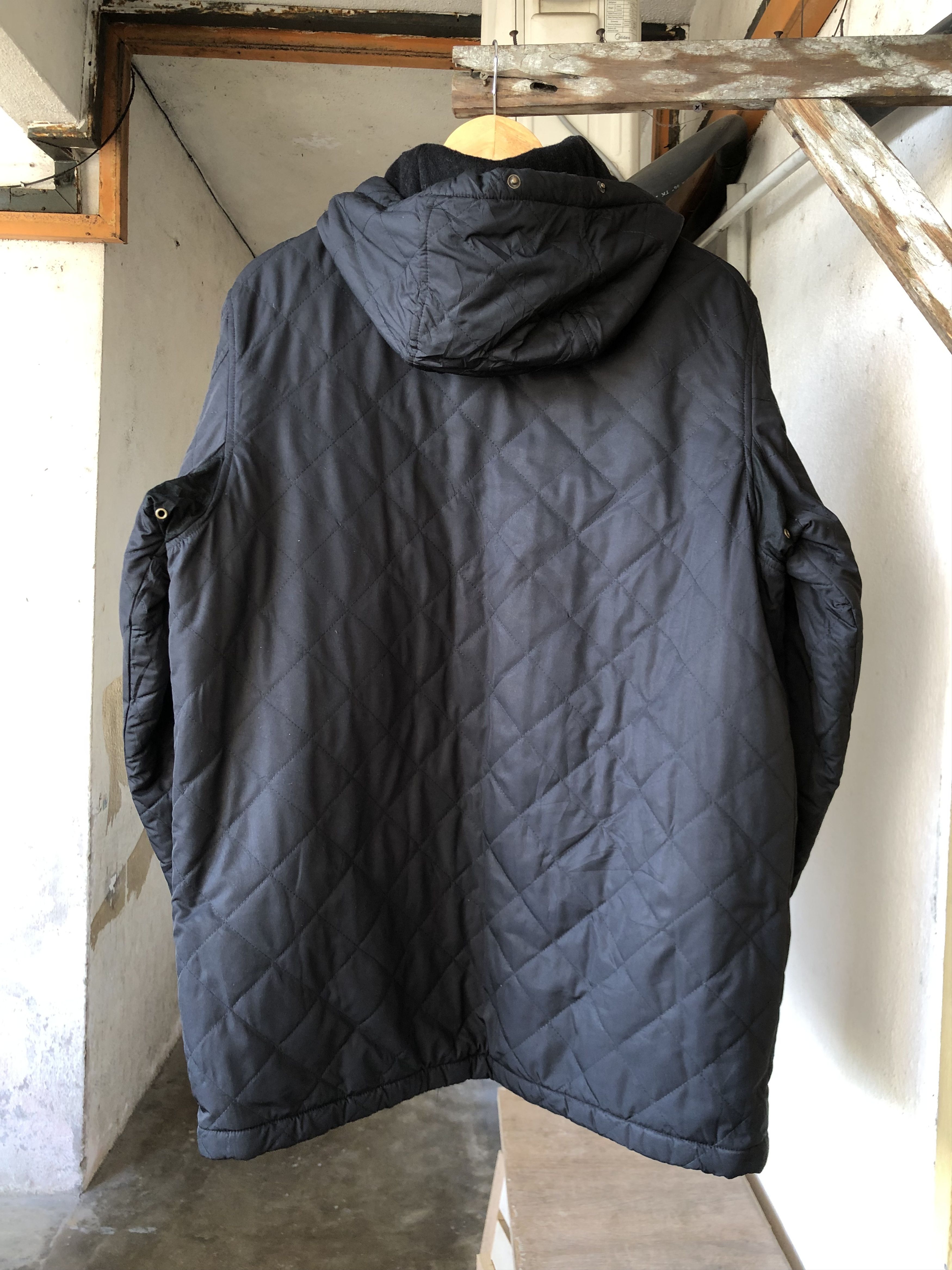 Polo Ralph Lauren Vtg Polo Ralph Lauren Inner Wool Quilted Jacket Hoodie Size US M / EU 48-50 / 2 - 2 Thumbnail