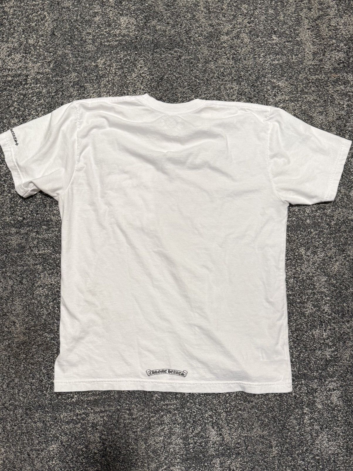 Chrome Hearts Chrome Hearts Neck Letters Logo T-shirt Size US L / EU 52-54 / 3 - 2 Thumbnail