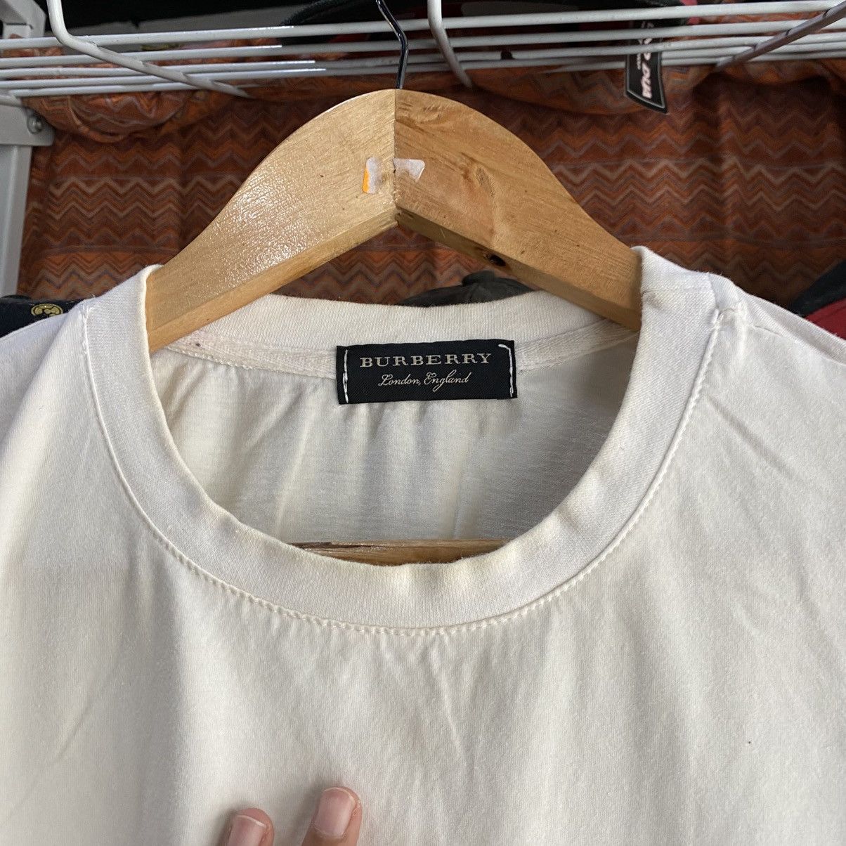 Burberry Burberrys Of London Embroidered Logo T-shirt Size US S / EU 44-46 / 1 - 6 Thumbnail