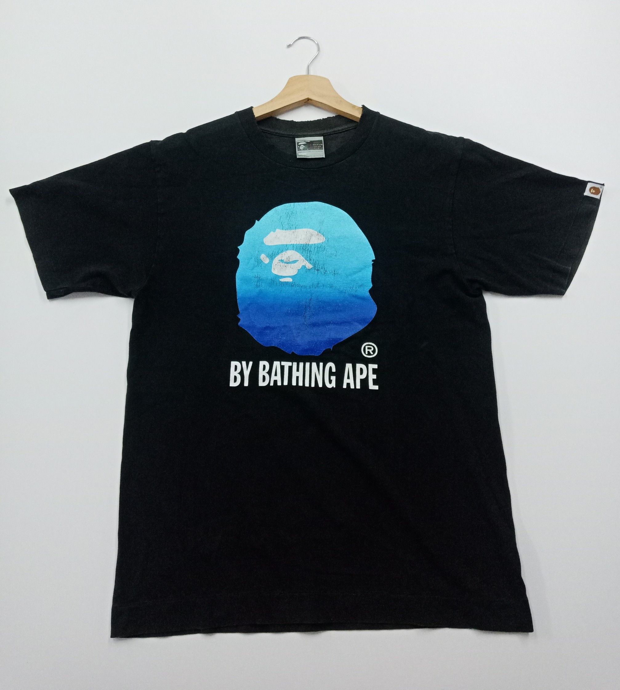 Bape Bape Big Head Distressed Washed Black #C Size US M / EU 48-50 / 2 - 1 Thumbnail