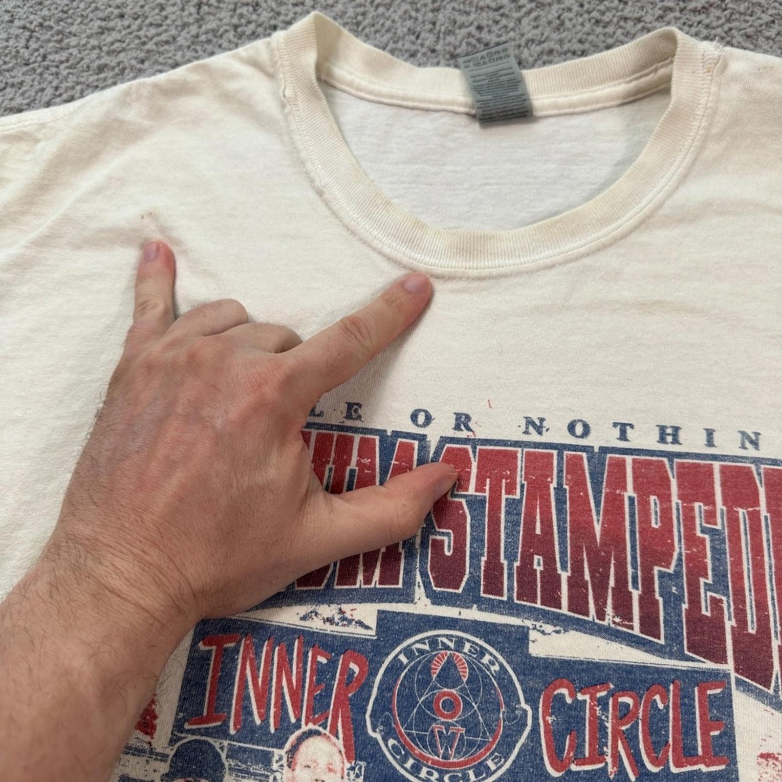 Other AEW Inner Circle Stadium Stampede T Shirt Mens XL Official Size US XL / EU 56 / 4 - 6 Thumbnail