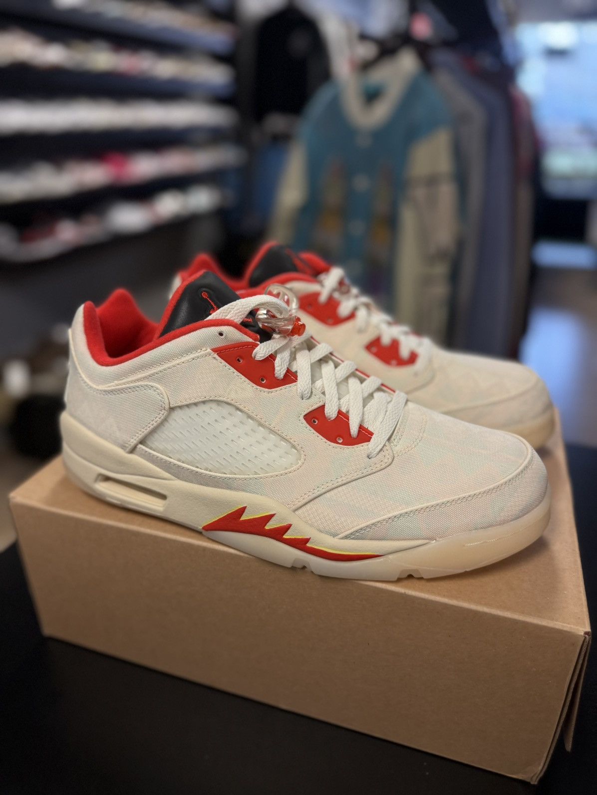 Jordan Brand × Nike Jordan 5 Chinese New Year Size 12 Brand New Size US 12 / EU 45 - 2 Thumbnail