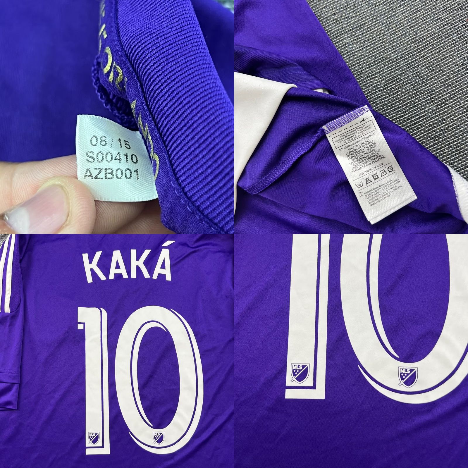 Adidas adidas Orlando City 2015 2016 Home Jersey Mens 2XL Shirt Football T-Shirt Blue 2XL Adidas Mens Football Jersey Size US XXL / EU 58 / 5 - 8 Thumbnail