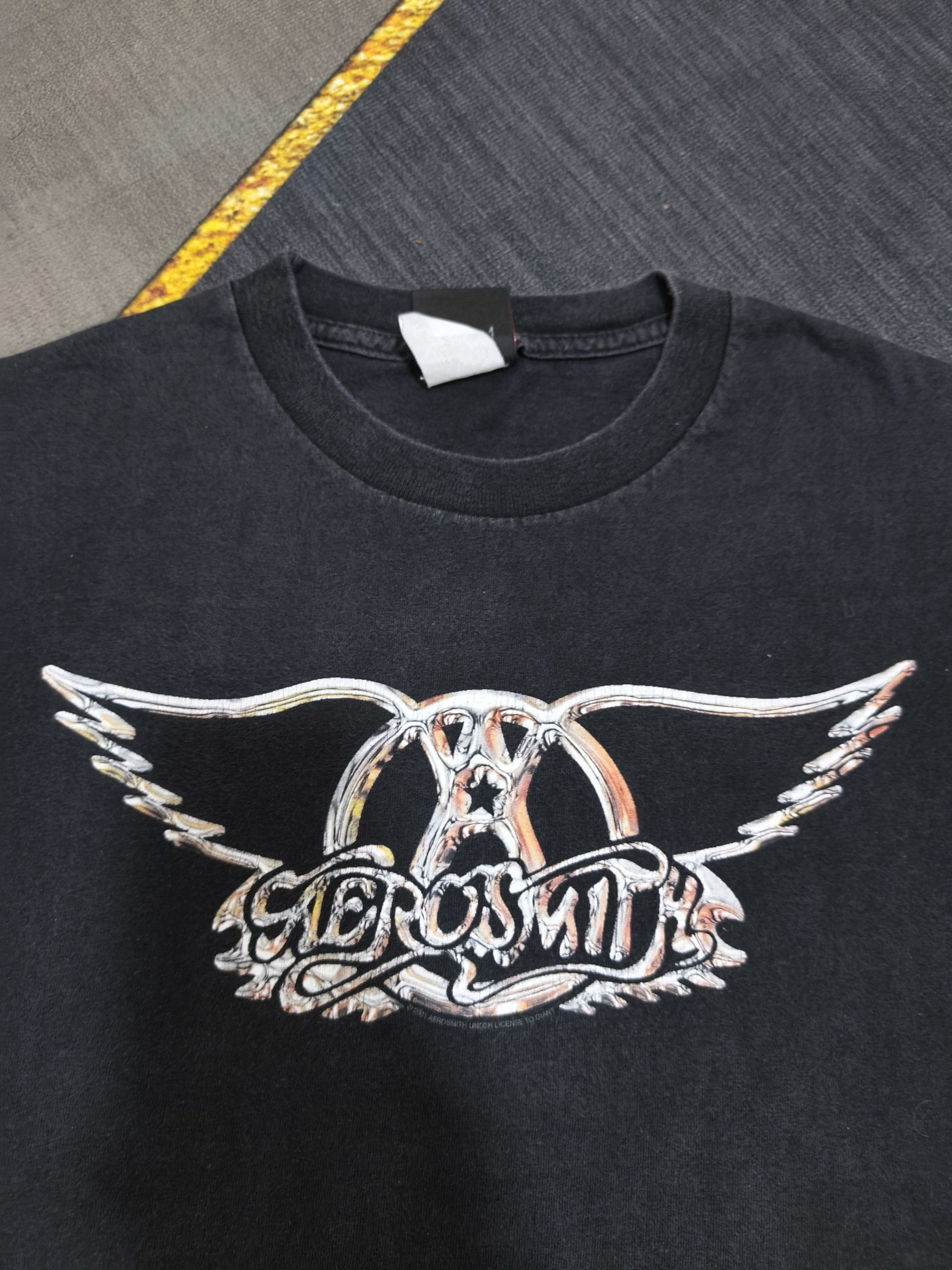 Other Vintage Aerosmith Graphic Tee – 2001 | Rare Rock Merch | Size US M / EU 48-50 / 2 - 2 Thumbnail