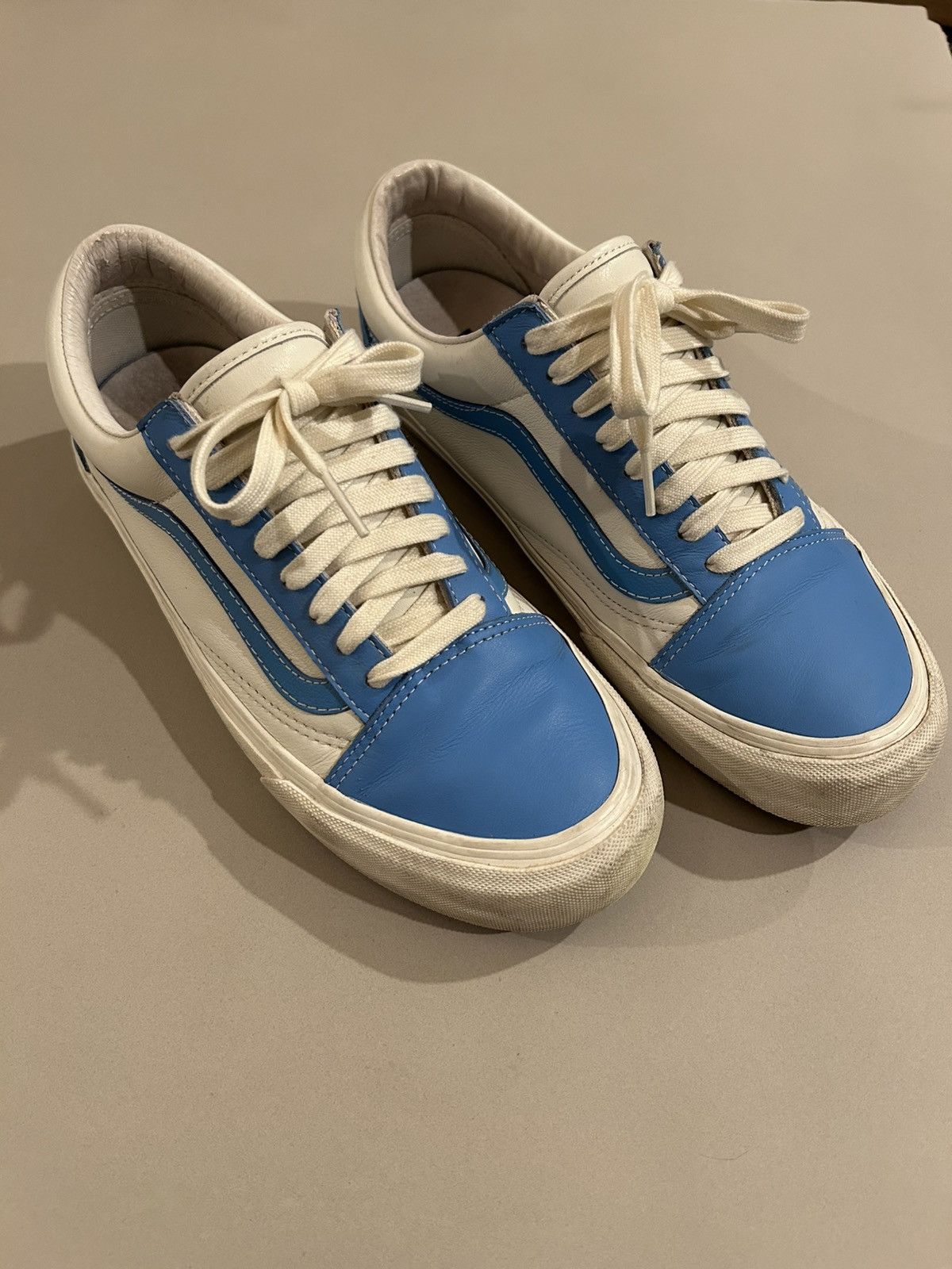 Vans Vans Vault Old Skool Pro ‘Blue and Marshmallow” Size US 9.5 / EU 42-43 - 4 Thumbnail