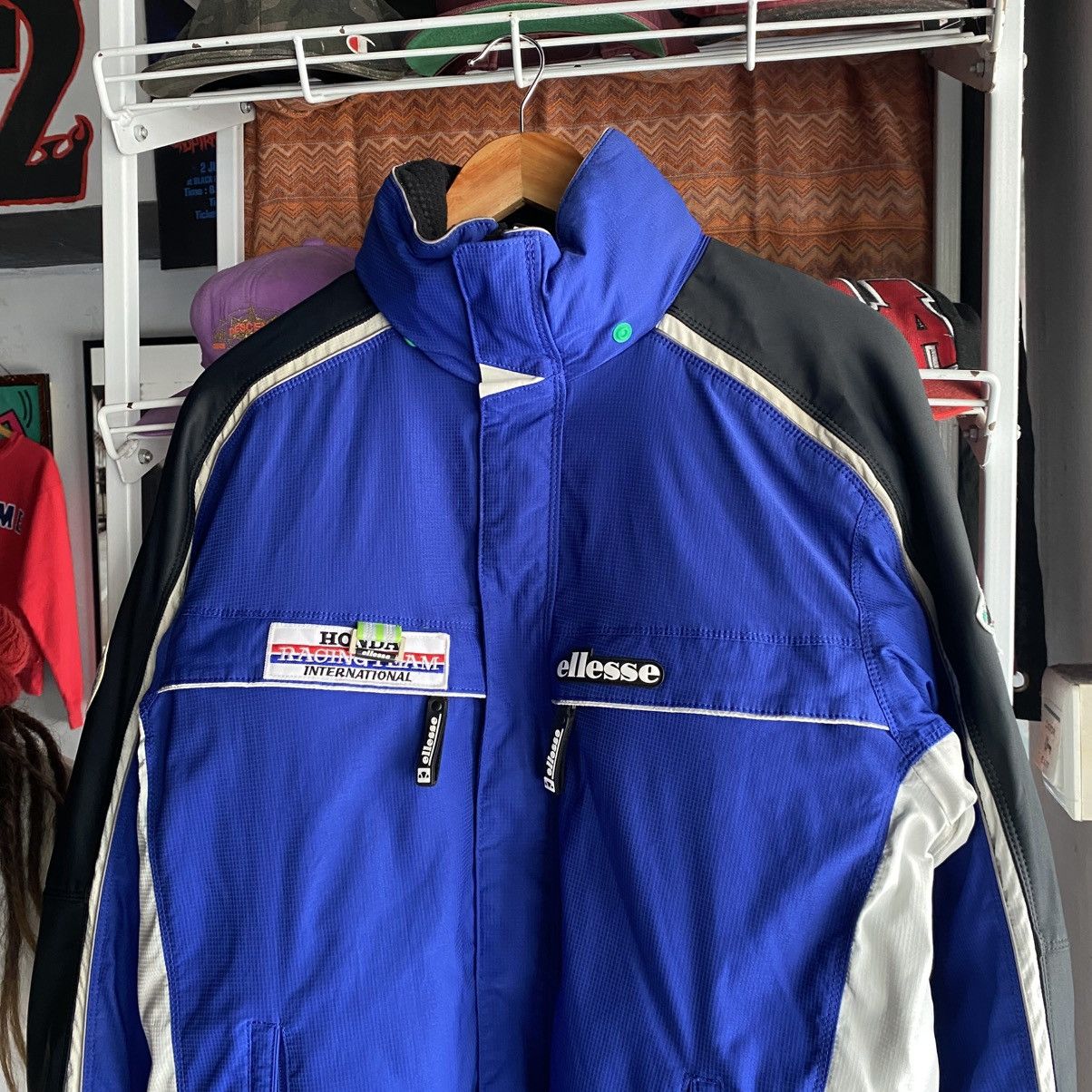 Ellesse Vintage Ellesse Honda Racing Team France Ski Jacket Size US L / EU 52-54 / 3 - 4 Thumbnail