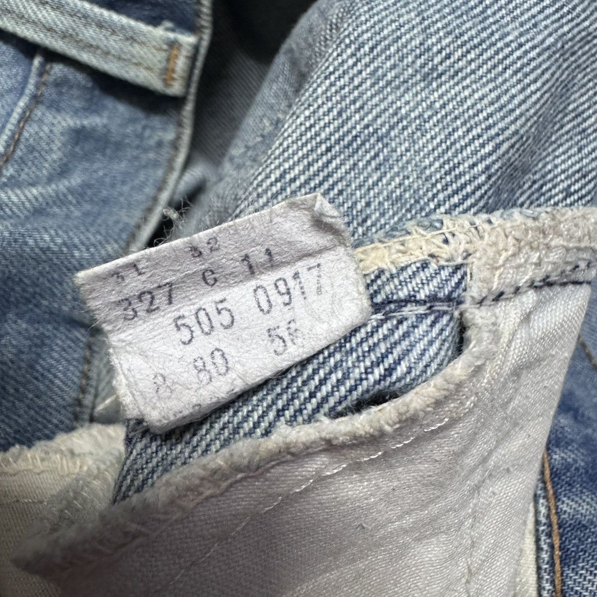Levi's Vintage Levis 505 Dirty Wash Jeans Size US 30 / EU 46 - 23 Thumbnail