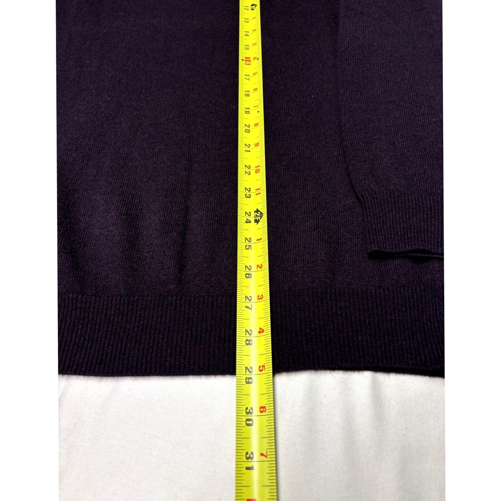 Rodd & Gunn Rodd & Gunn Mens XL Purple Cashmere Wool Blend Crew Neck Knit Sweater Size US XL / EU 56 / 4 - 5 Thumbnail