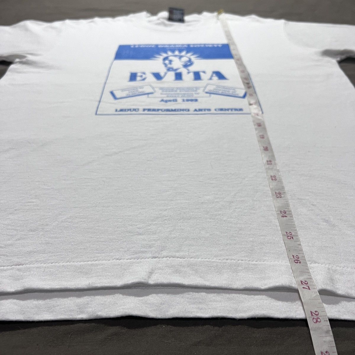 Vintage Vintage 90s Evita Broadway Musical Theatre Promo Tee Size US L / EU 52-54 / 3 - 6 Thumbnail