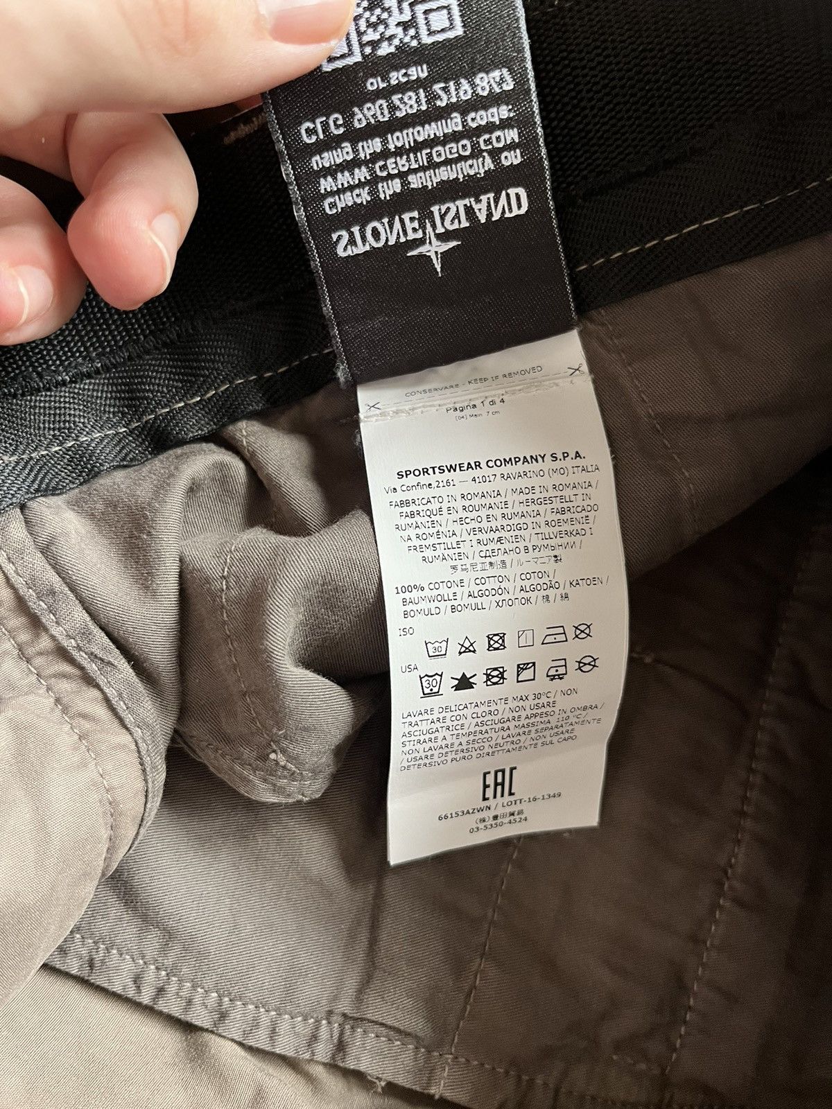Stone Island Stone Island green trousers Size US 30 / EU 46 - 7 Thumbnail