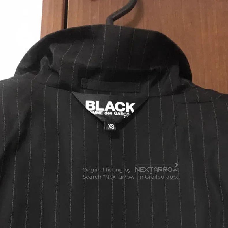 Comme des Garcons Comme Des Garcons Contrast Stitch Tuxedo Jacket Size XS / US 0-2 / IT 36-38 - 4 Thumbnail