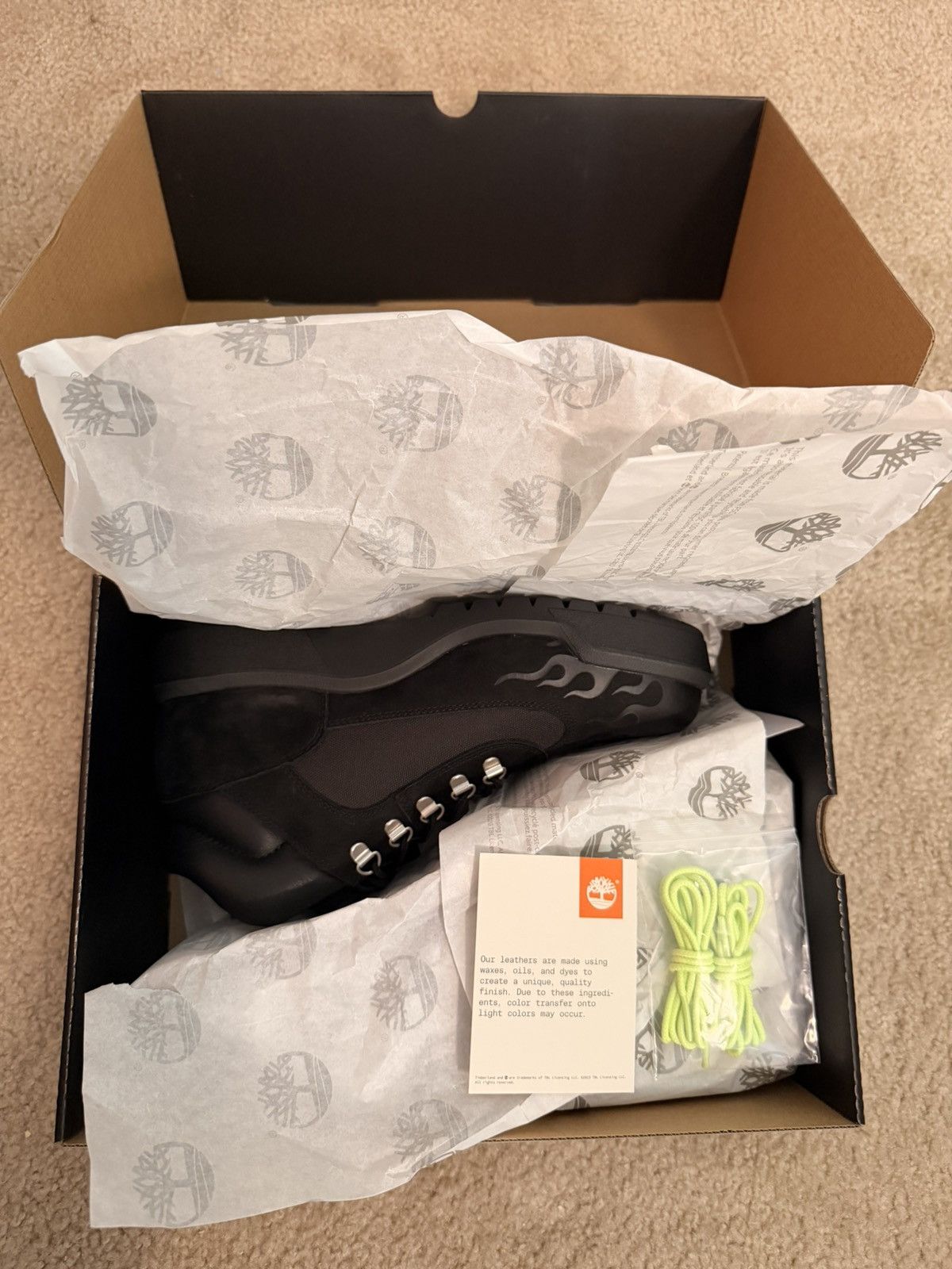 Timberland Timberland x LOSO Waterproof Boot - Jet Black Flame(Size 10) Size US 10 / EU 43 - 10 Thumbnail