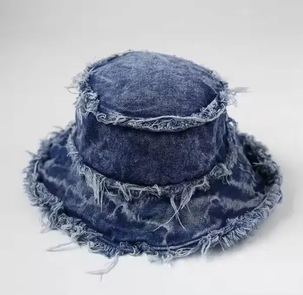 Japanese Brand Utility grunge washed distressed raw bucket hat Size ONE SIZE - 6 Thumbnail
