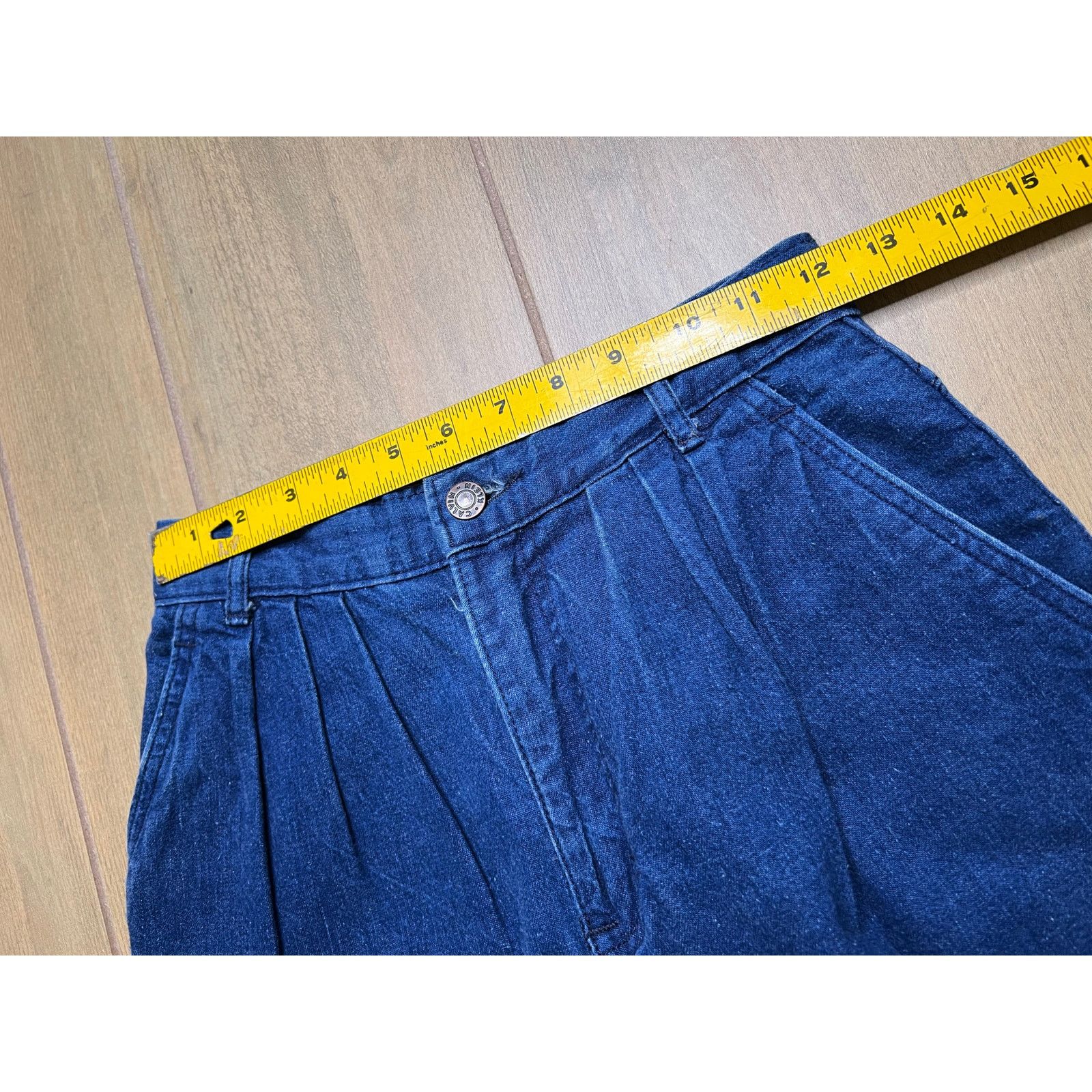 Calvin Klein Vintage Calvin Klein Jeans Womens 8 High Waist Pleated 24x31 Size 30" / US 8 / IT 44 - 6 Thumbnail