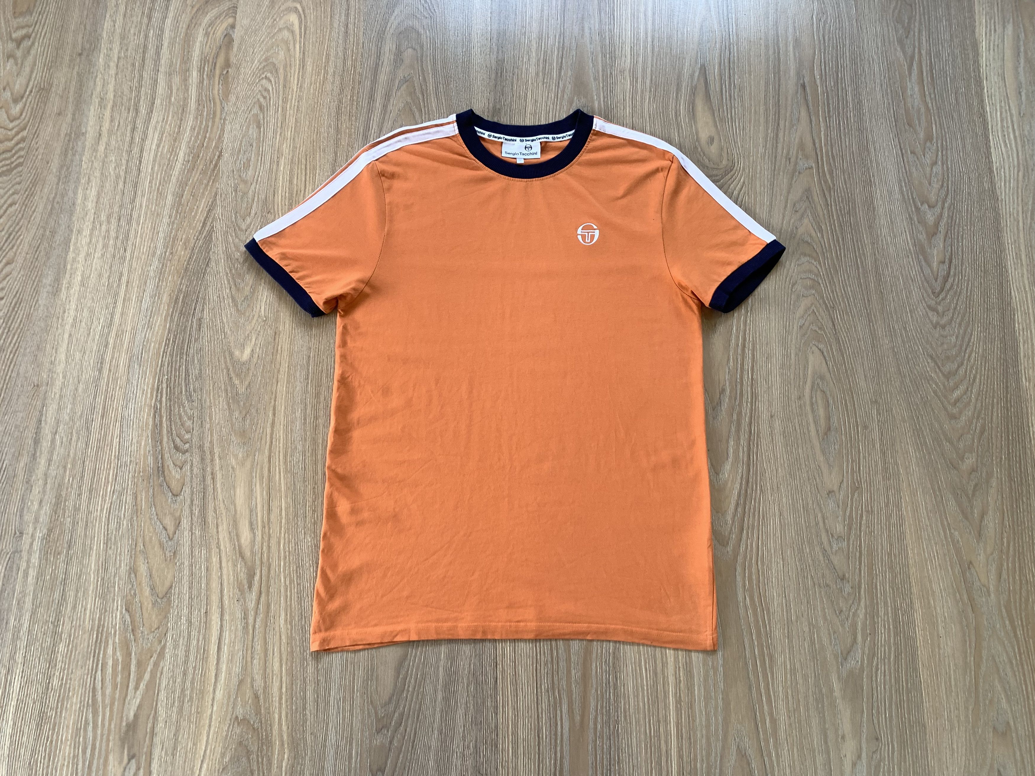 Sergio Tacchini Sergio Tacchini Men's Cotton T-Shirt Size US L / EU 52-54 / 3 - 1 Thumbnail