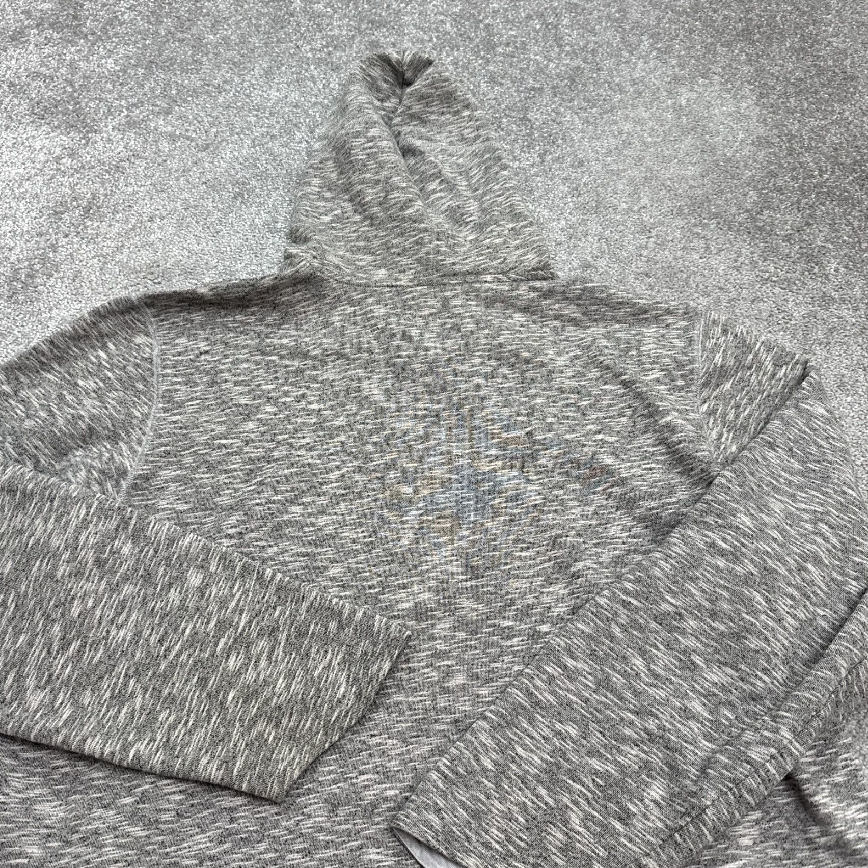 Adidas Adidas Hoodie Pullover Sweatshirt Mens 2XL heather Gray Side Snap Scuba Neck Size US XXL / EU 58 / 5 - 3 Thumbnail