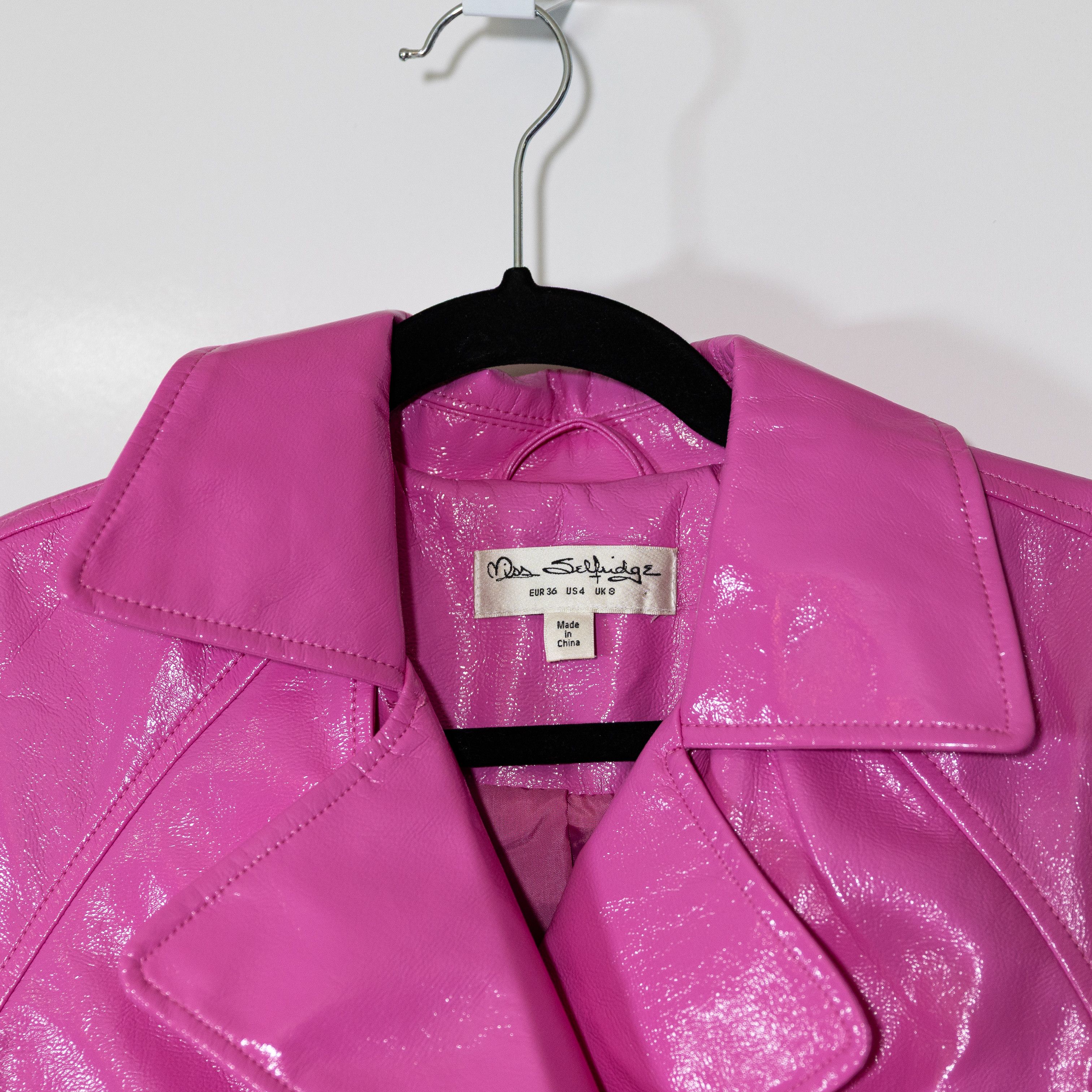 Other Miss Selfridge Vinyl Faux Leather Double Size S / US 4 / IT 40 - 2 Thumbnail