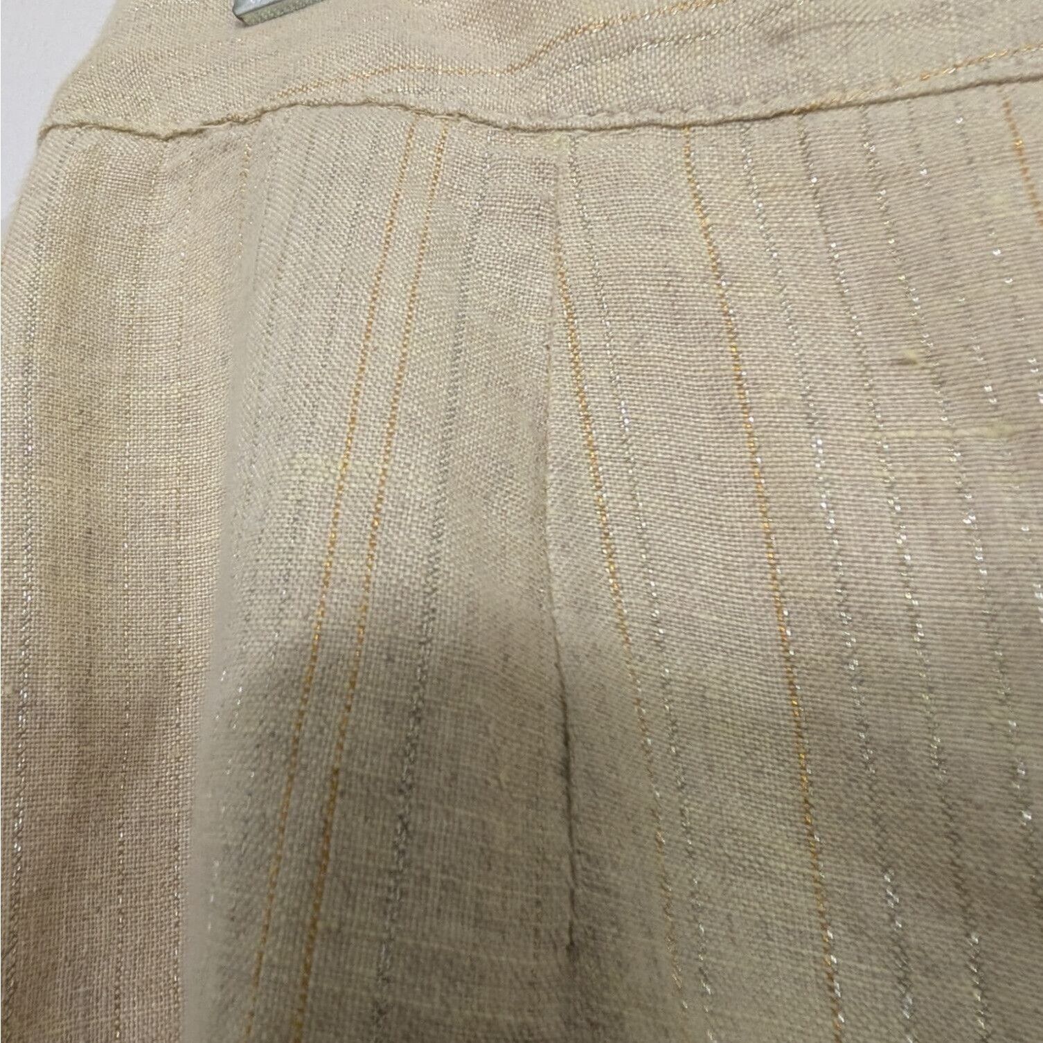 Talbots Talbots Linen Maxi Skirt Womens Petite Size 16W Metal Size 32" / US 10 / IT 46 - 2 Thumbnail