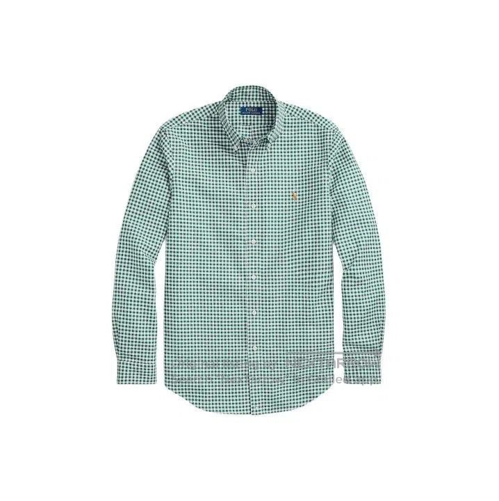 Polo Ralph Lauren Polo Ralph Lauren Men's Classic Check Oxford Shirt. Size US L / EU 52-54 / 3 - 1 Thumbnail