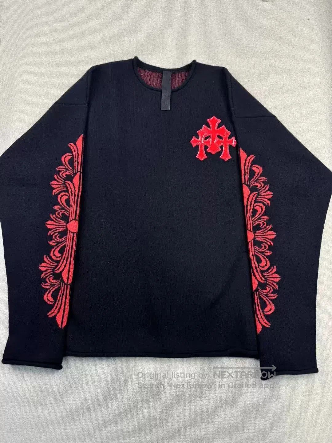 Chrome Hearts Chrome Hearts Red Cross Vine Sweater. Size US M / EU 48-50 / 2 - 1 Thumbnail