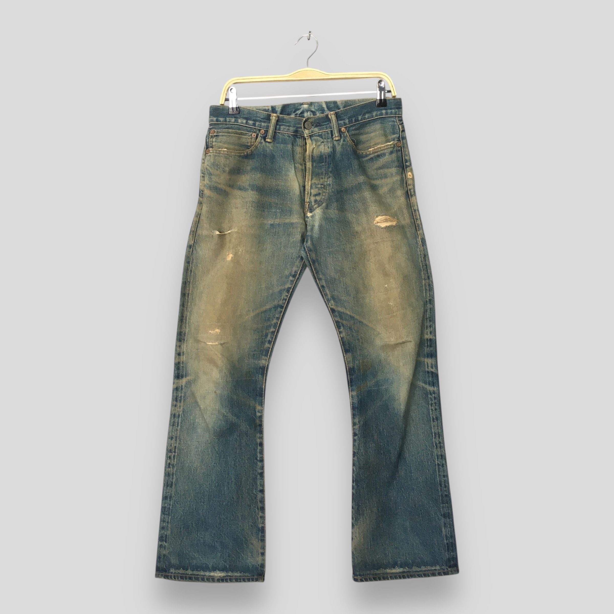 RRL Denim Cargo Pants 90’s Vintage RRL Ralph Lauren × Ralph Lauren Ralph Lauren RRL vintage 90's