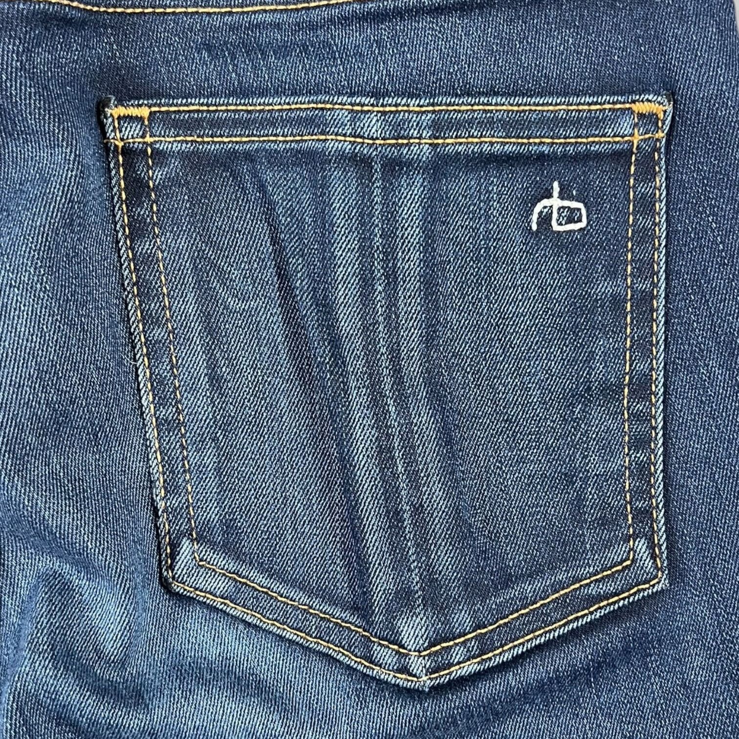 Rag & Bone Rag & Bone Jeans Womens 24 High Rise Ankle Skinny in Bedford Size 24" / US 00 / IT 34 - 9 Thumbnail