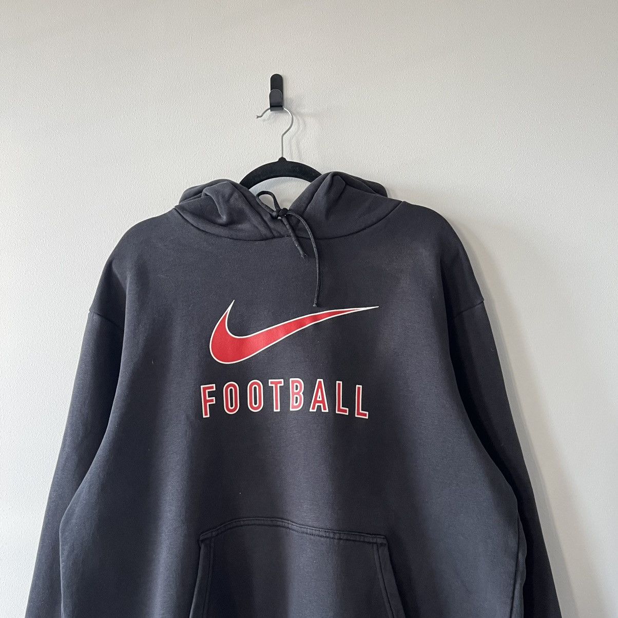 Nike Nike Sportswear “Football” Hoodie Black Streetwear Size XL Size US XL / EU 56 / 4 - 3 Thumbnail