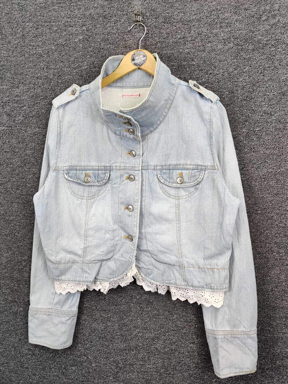 Japanese Brand Vintage Peyton Place Denim Jacket Size US M / EU 48-50 / 2 - 2 Thumbnail