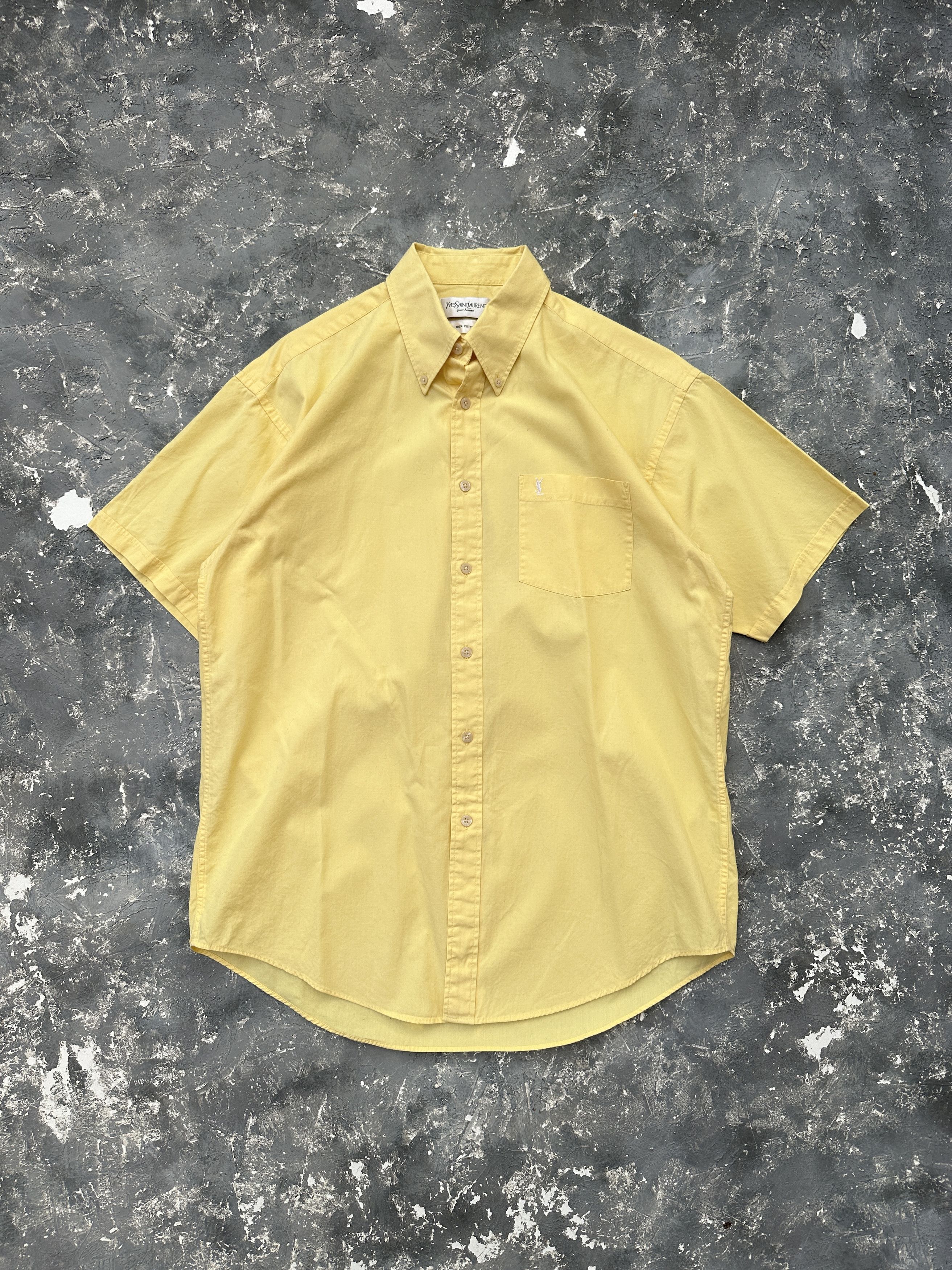 Vintage × Yves Saint Laurent vintage ysl yves saint laurent shirt Size US M / EU 48-50 / 2 - 1 Thumbnail