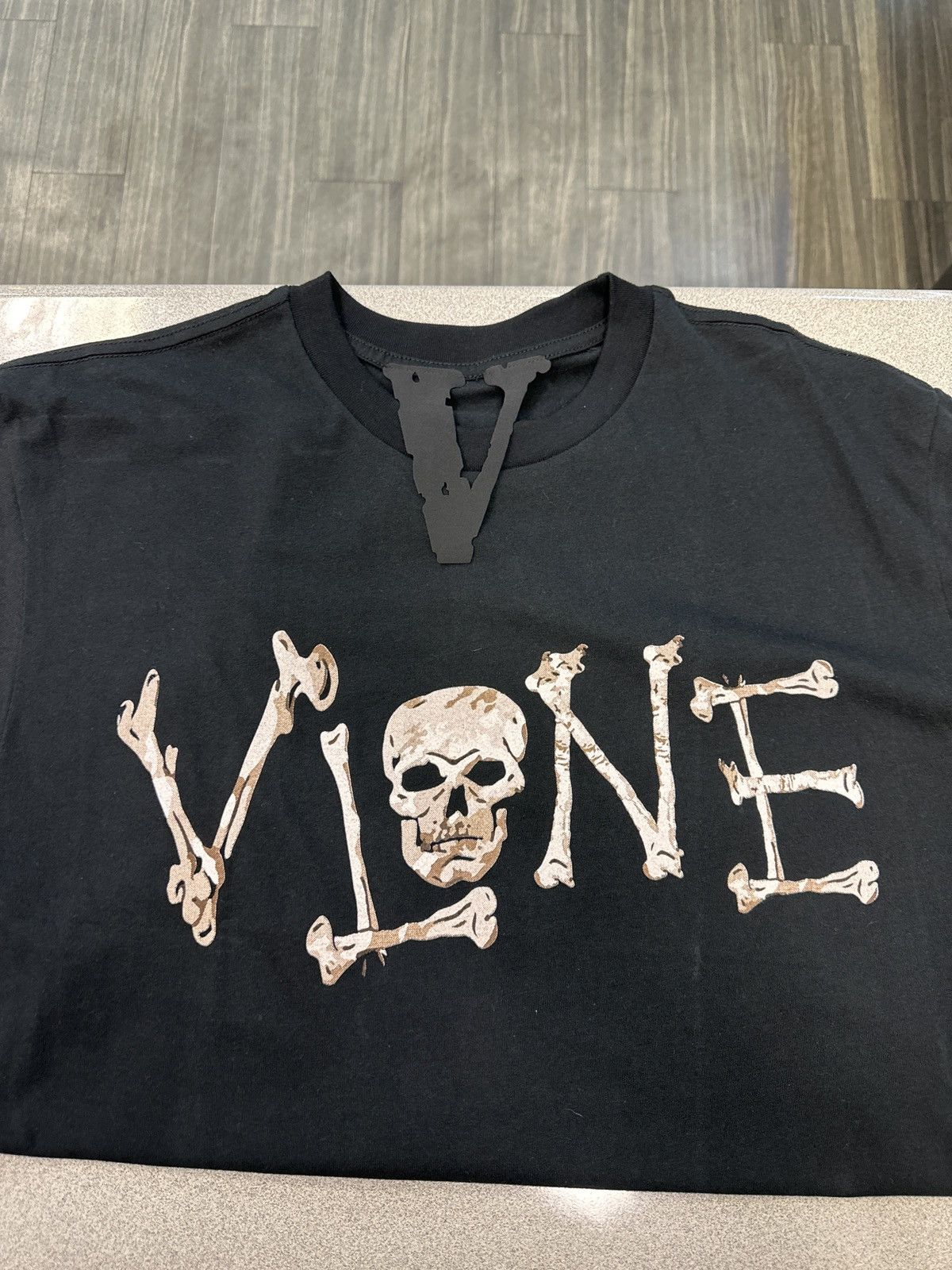 Vlone Black Vlone tee Size US XL / EU 56 / 4 - 3 Thumbnail