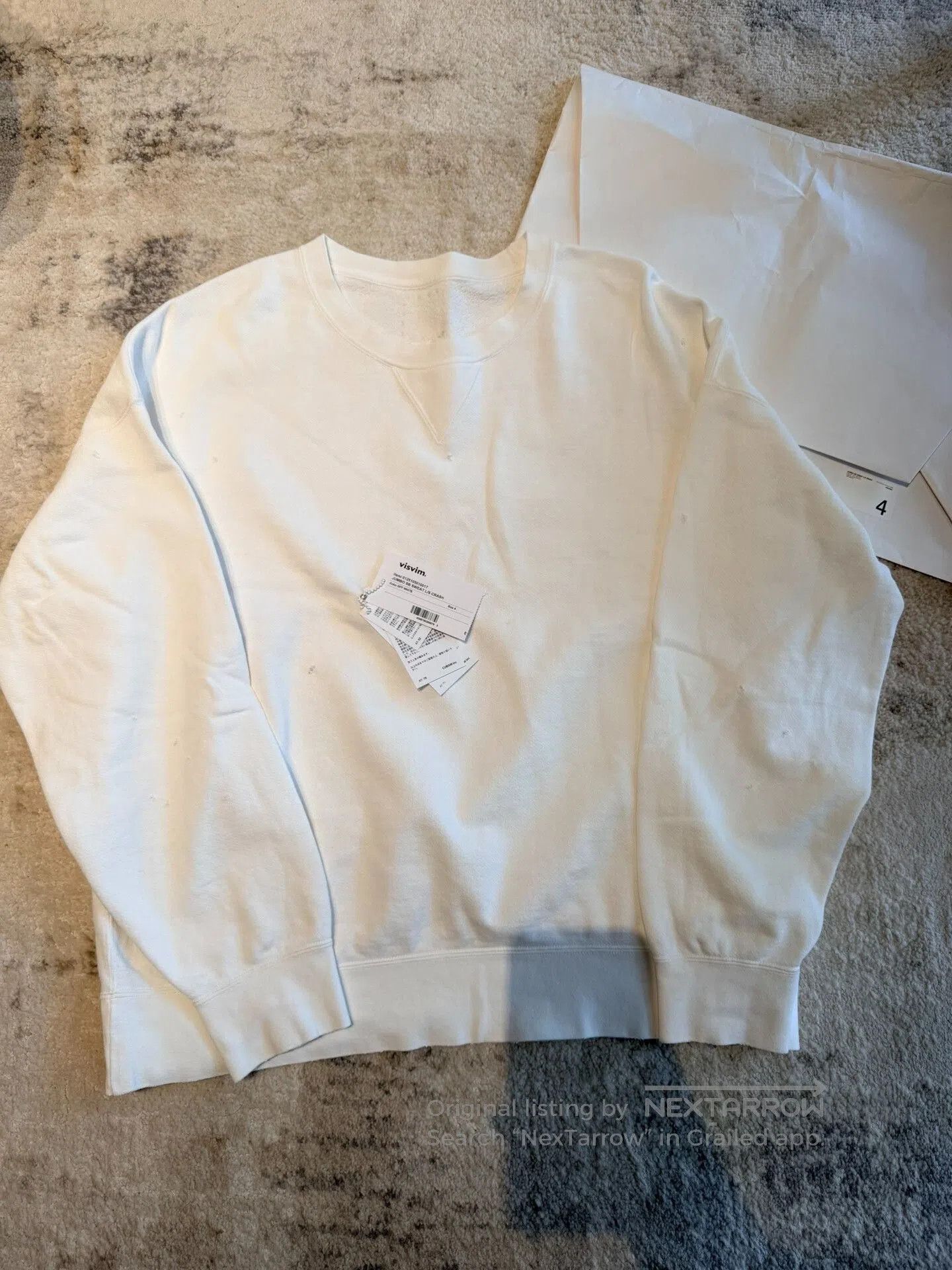Visvim VISVIM 25SS JUMBO SB SWEAT L/S. Size US XL / EU 56 / 4 - 1 Thumbnail