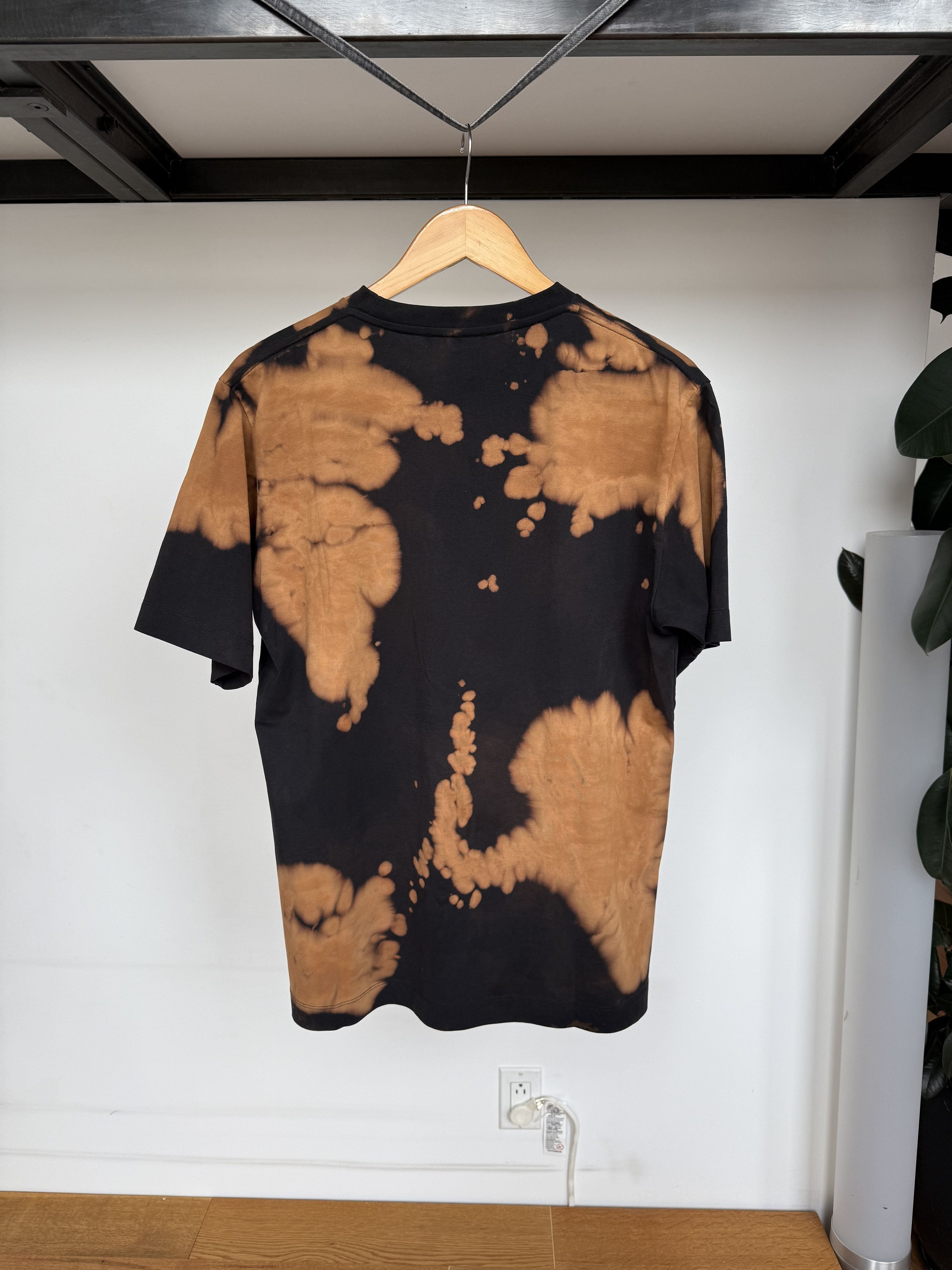 Etudes Black Bleached Wonder Logo T-Shirt Size US M / EU 48-50 / 2 - 2 Thumbnail