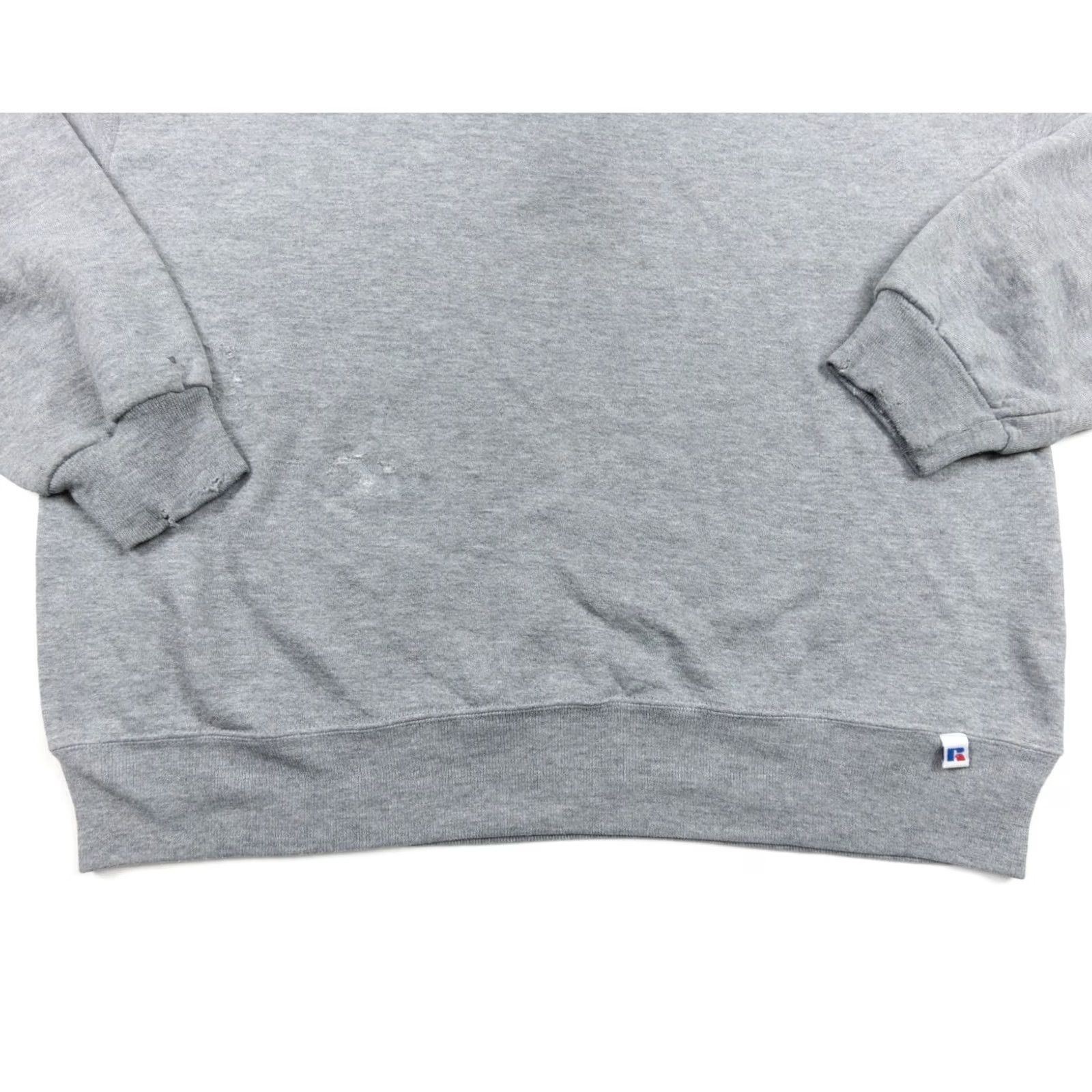 Russell Athletic VINTAGE Russell Athletic Sweatshirt Mens XLarge Gray Crewneck Sweater Distressed Size US XL / EU 56 / 4 - 3 Thumbnail