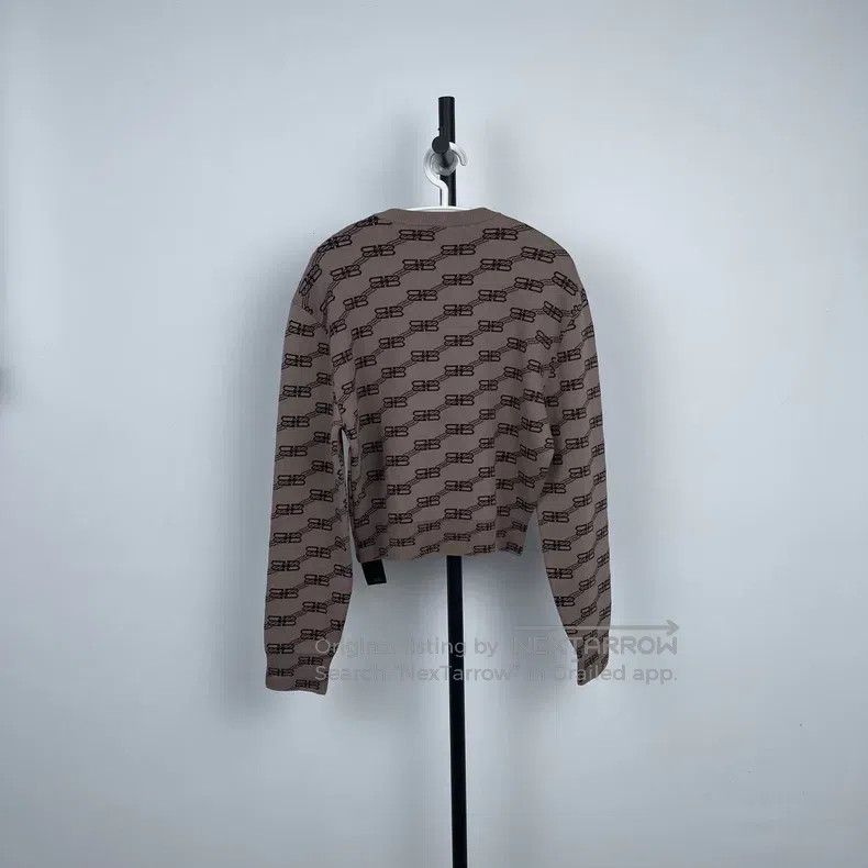 Balenciaga Balenciaga Gray Woolen Sweater Size US S / EU 44-46 / 1 - 2 Thumbnail