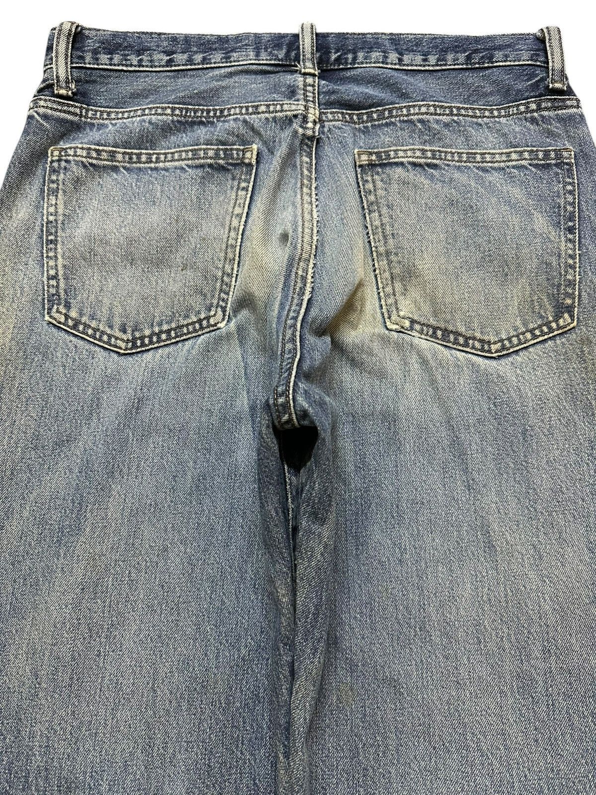 Japanese Brand Vintage Japanese Brand Blue Wash Style Patches Jeans Size US 31 - 5 Thumbnail