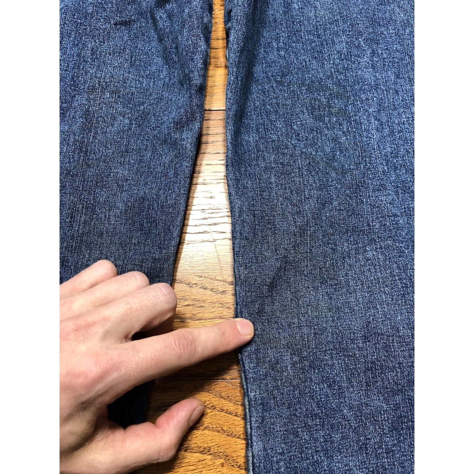 Wrangler Vtg Wrangler Cowboy Cut Slim High Rise Jeans 18MWZ Womens 9 X 35 Blue Western Slim Jeans Womens 9 X35 Blue Size 30" / US 8 / IT 44 - 5 Thumbnail