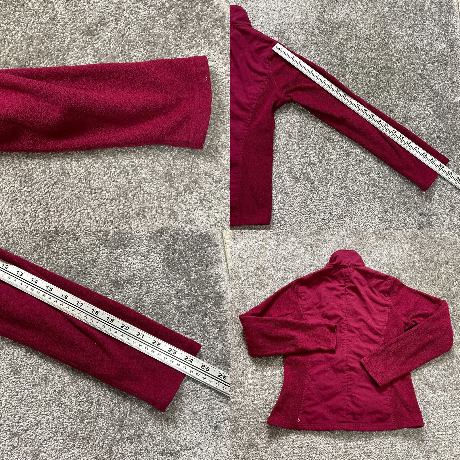 Pinko Columbia Jacket Womens Small Pink Magenta Fleece Full Zip Outdoor Casual Hiking Outdoor Shirt/Coat Size S / US 4 / IT 40 - 9 Thumbnail