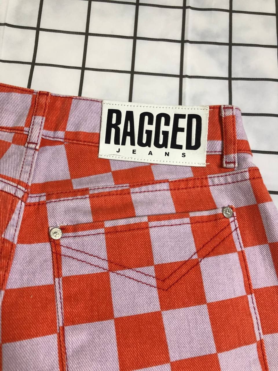 The Ragged Priest Unusual denim pants logo The Ragged Priest Y2K jeans Size US 28 / EU 44 - 13 Thumbnail