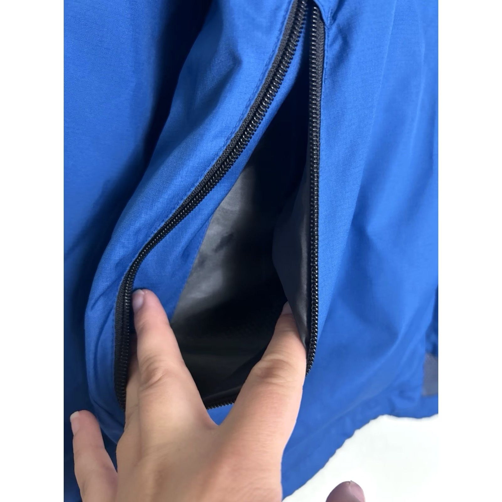 Vintage Volvo Windbreaker Jacket Mens 2XL Blue Full Zip Polyester Size US XXL / EU 58 / 5 - 6 Thumbnail