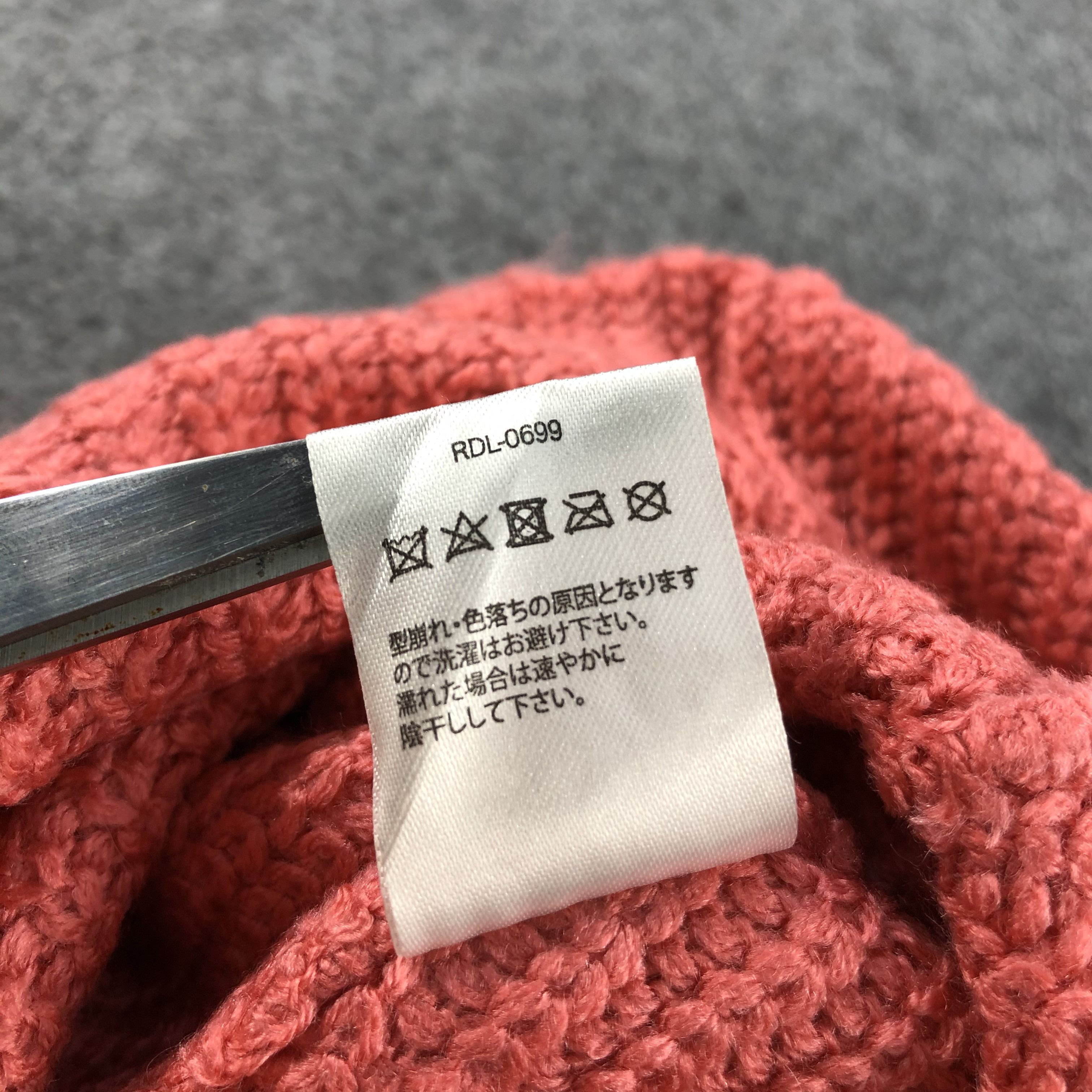 Japanese Brand American Flag Patch Pink Beanie Snowcap Snow Hat B473 Size ONE SIZE - 7 Thumbnail