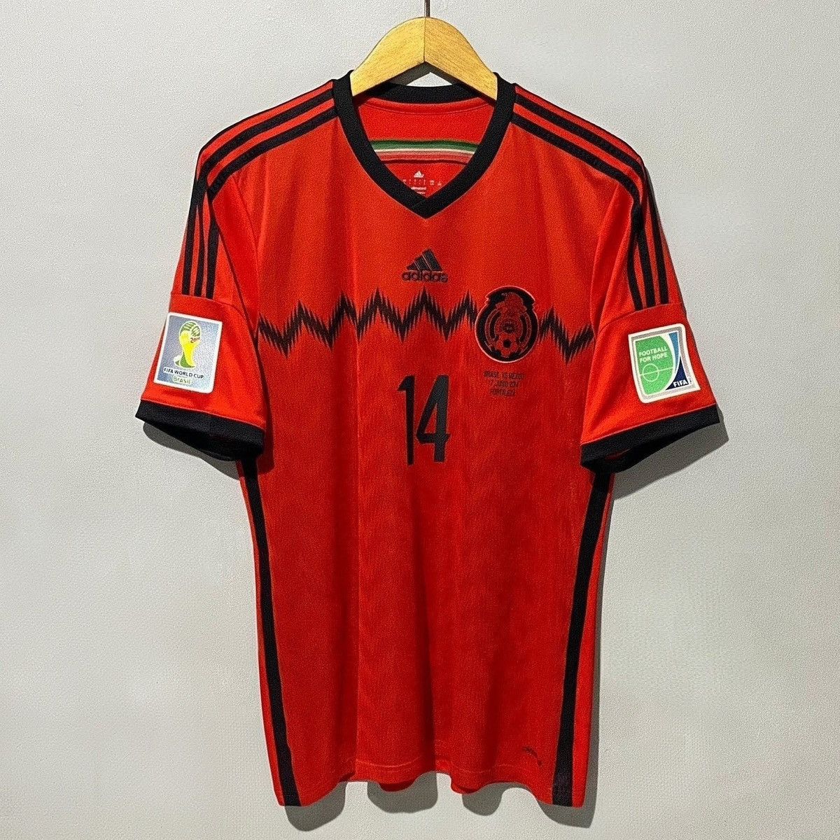 Mexico World Cup 2014 Away Jersey Chicharito Hernandez