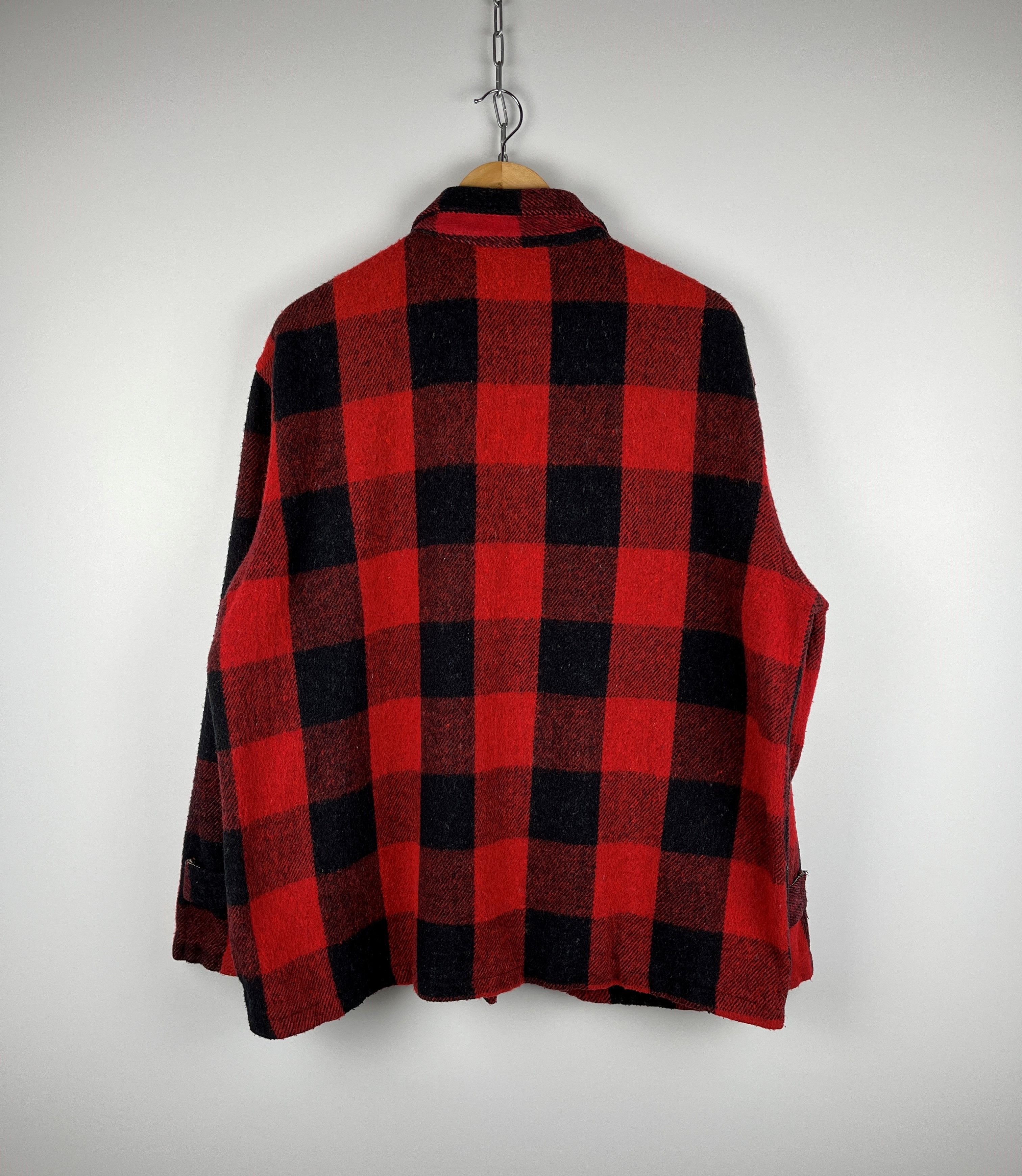 Lumberjack 70's Kings Road Full Cut Vintage Lumberjack Jacket Zip Talon Size US XL / EU 56 / 4 - 12 Thumbnail