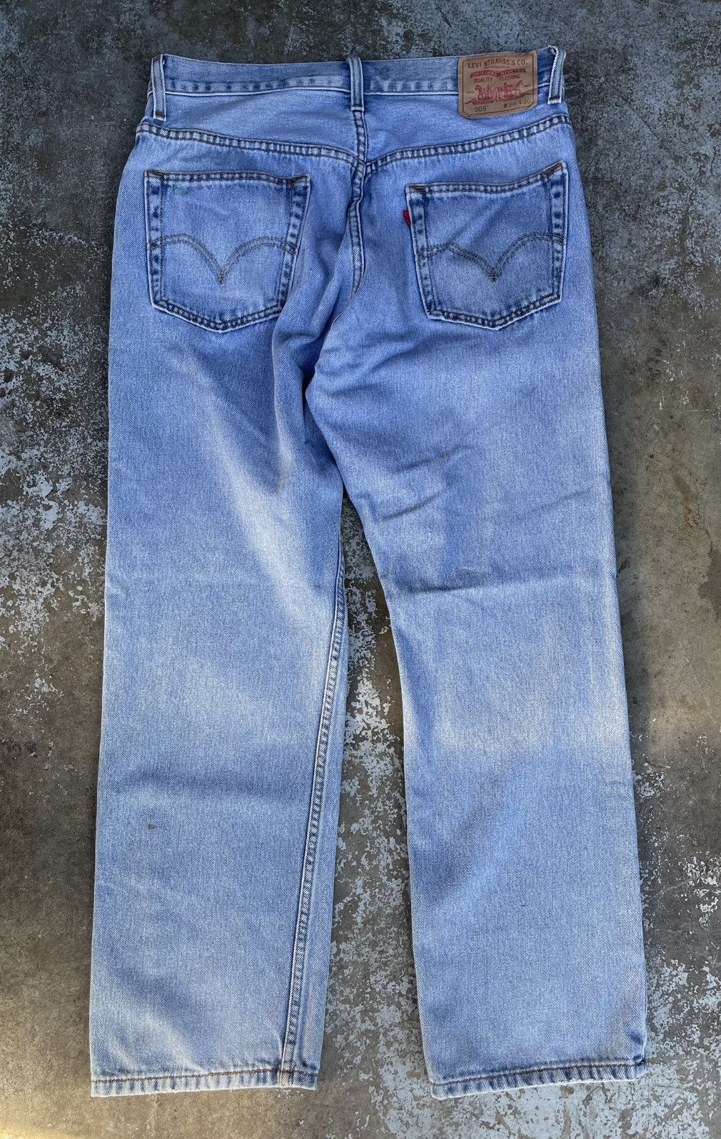 Levi's Levis 505s Denim Jeans Size US 34 / EU 50 - 4 Thumbnail