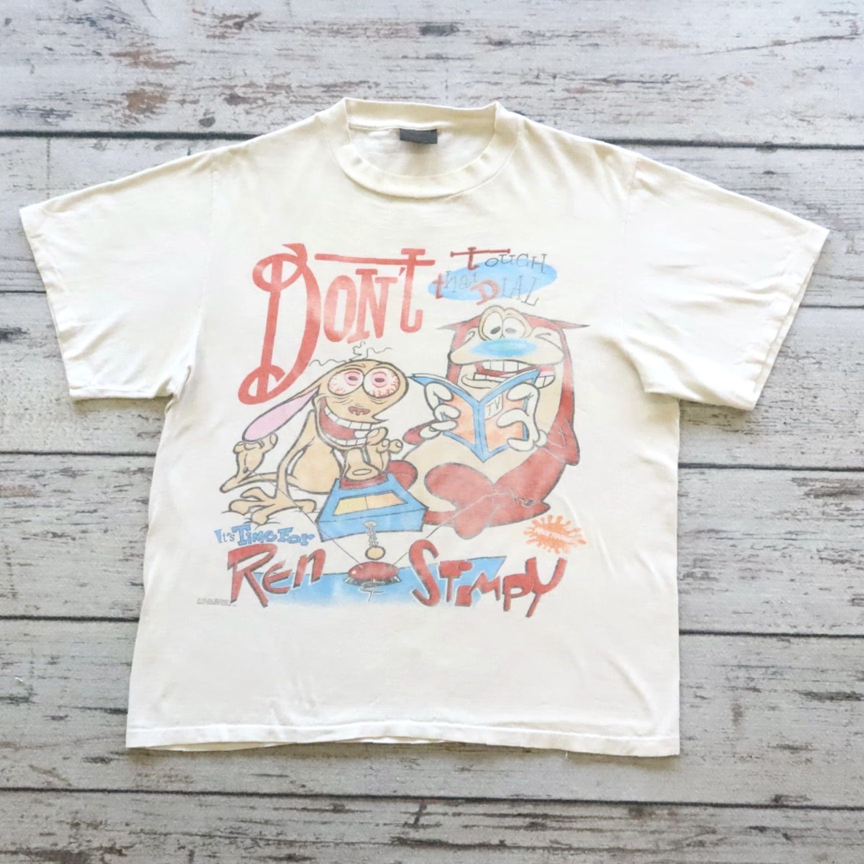 Nickelodeon VINTAGE Nickelodeon Tee Shirt L White Men United States USA Size US L / EU 52-54 / 3 - 2 Thumbnail