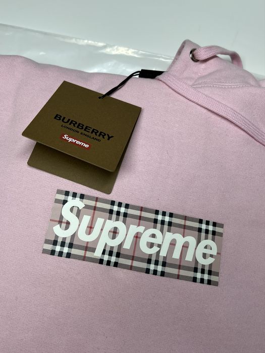 Burberry discount sweatshirt pink